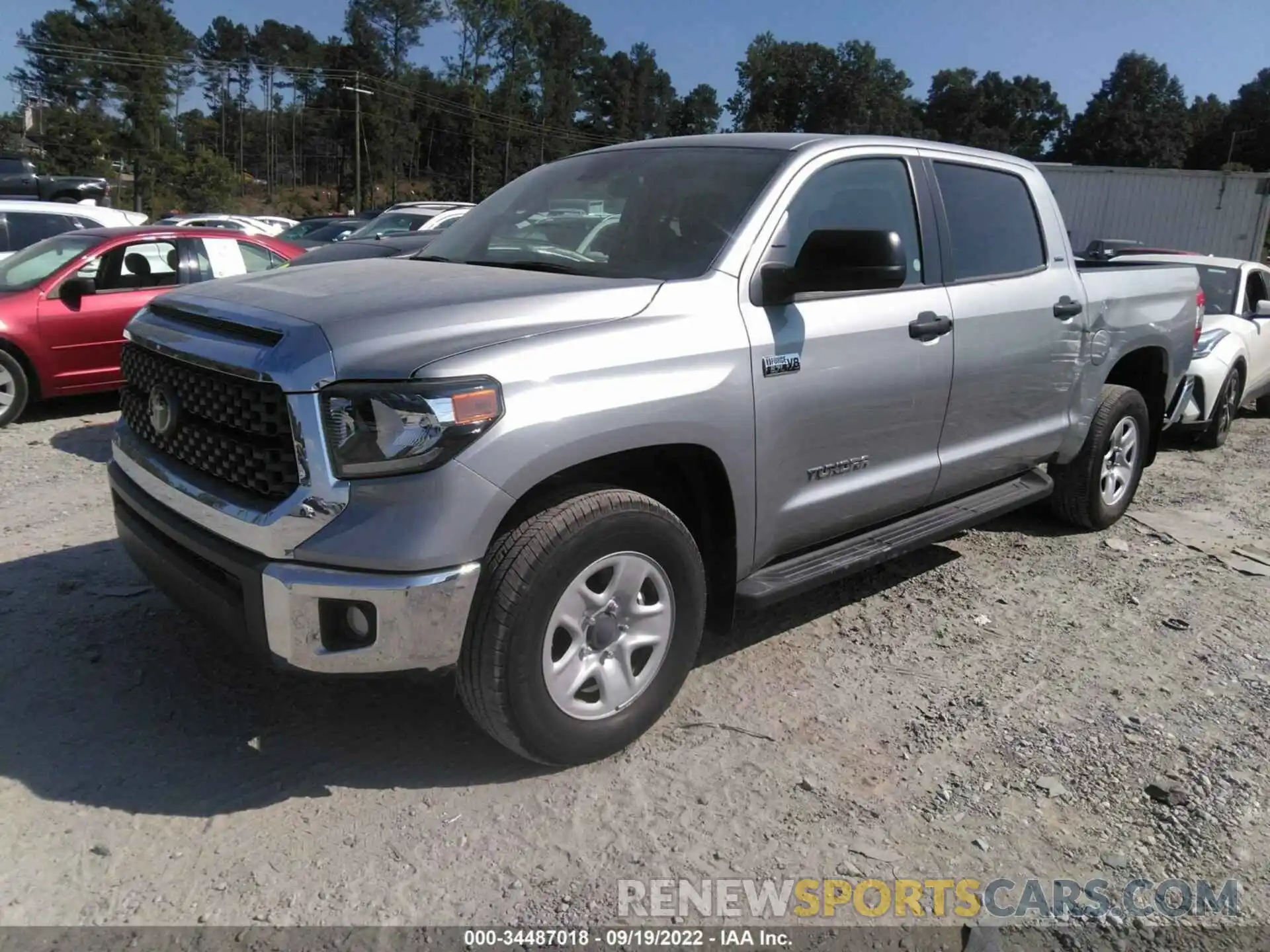 2 Photograph of a damaged car 5TFDY5F14MX020031 TOYOTA TUNDRA 4WD 2021