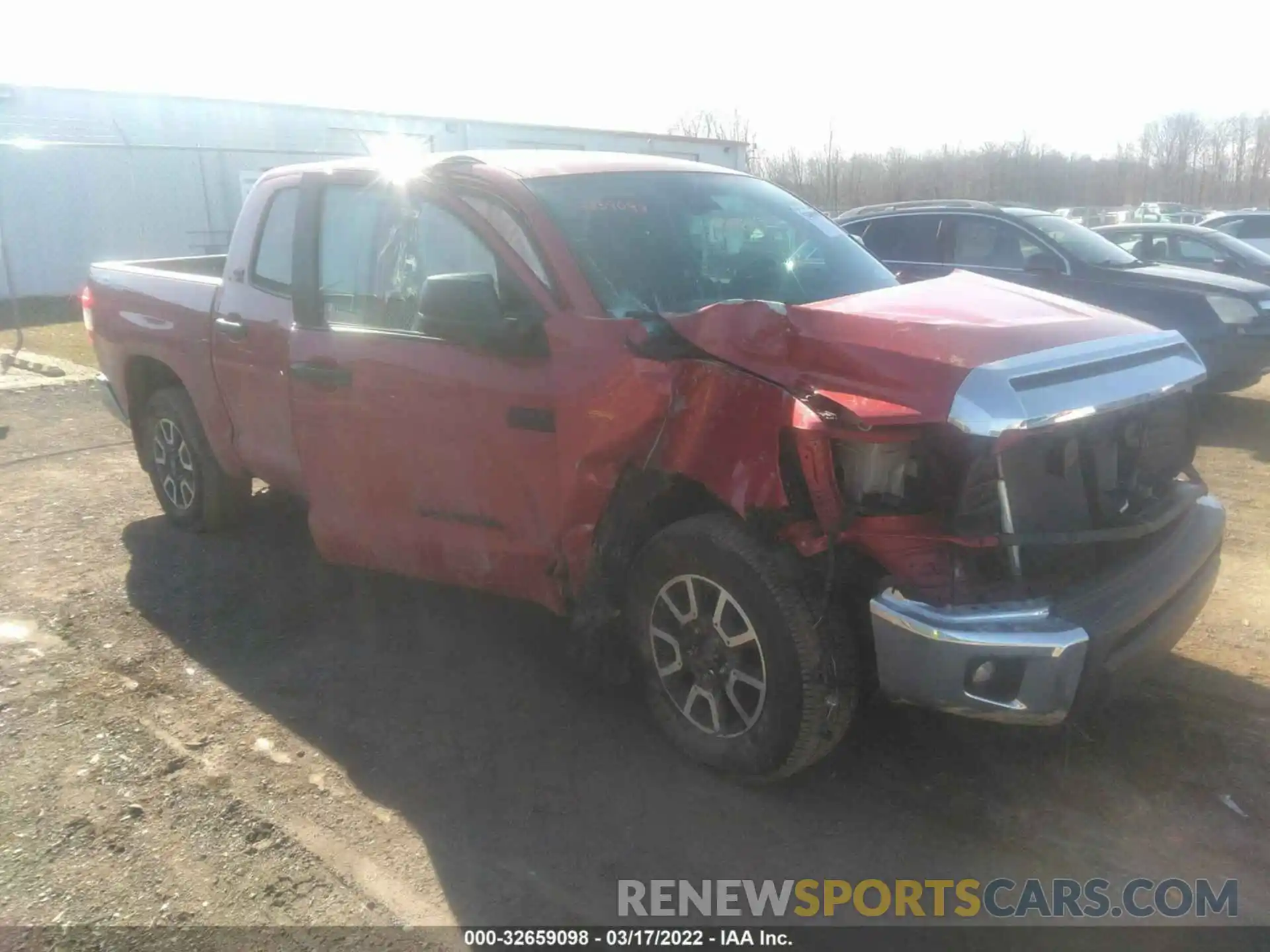 1 Photograph of a damaged car 5TFDY5F14MX962564 TOYOTA TUNDRA 4WD 2021