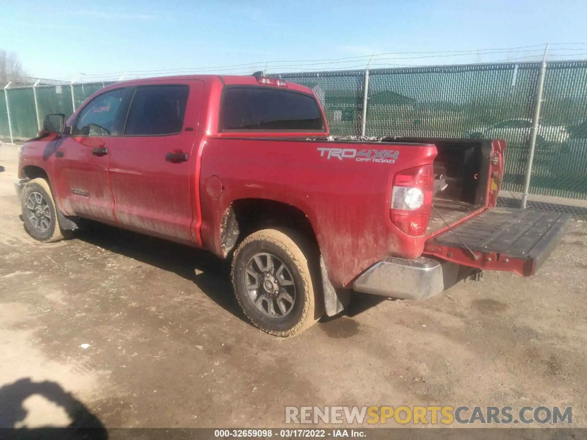 3 Photograph of a damaged car 5TFDY5F14MX962564 TOYOTA TUNDRA 4WD 2021