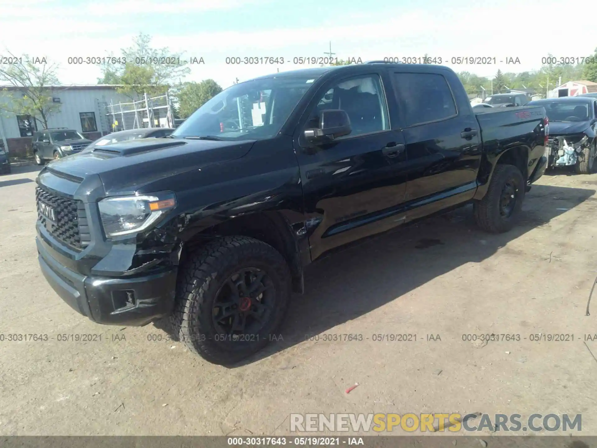 2 Photograph of a damaged car 5TFDY5F14MX978778 TOYOTA TUNDRA 4WD 2021