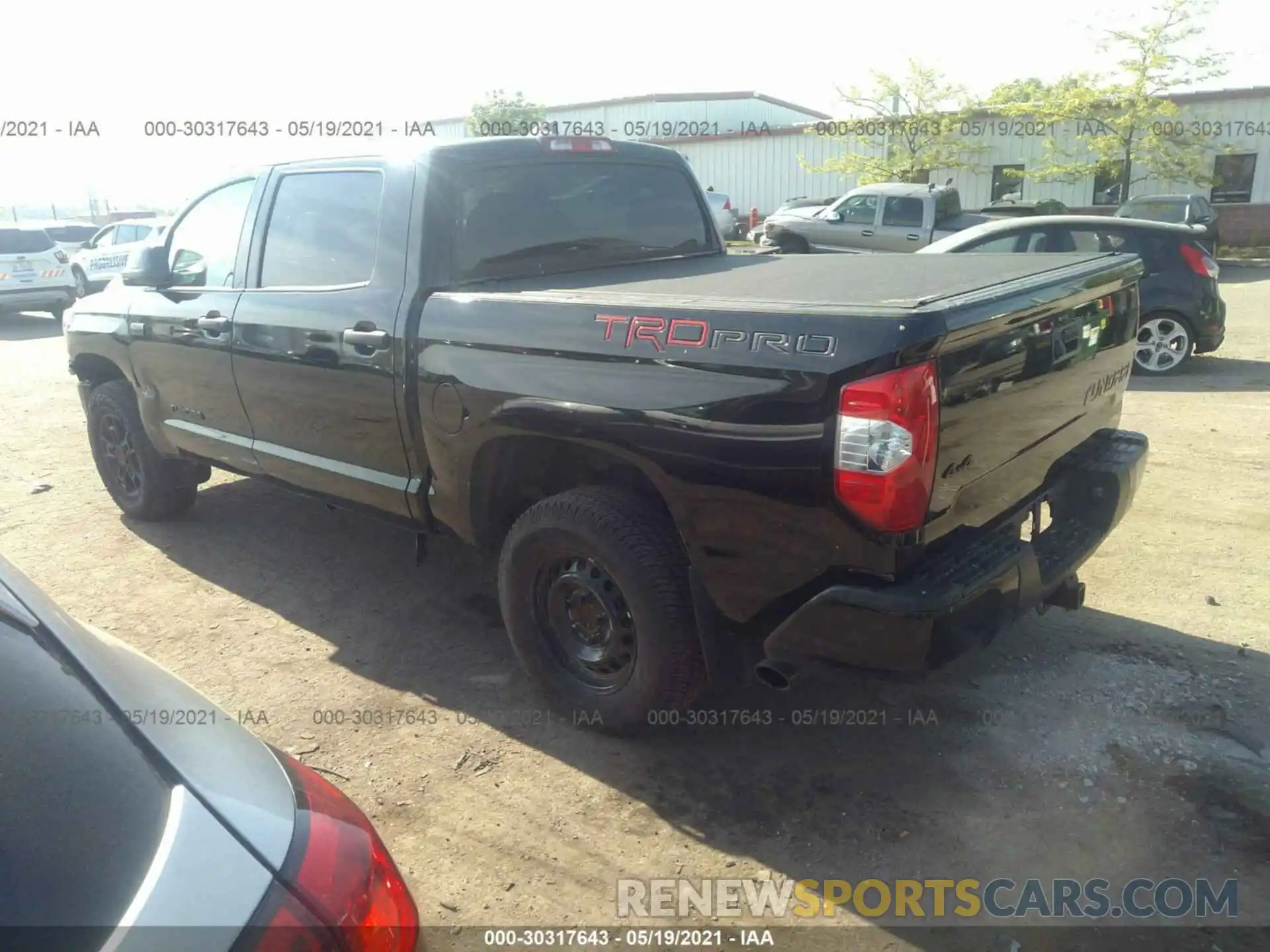 3 Photograph of a damaged car 5TFDY5F14MX978778 TOYOTA TUNDRA 4WD 2021