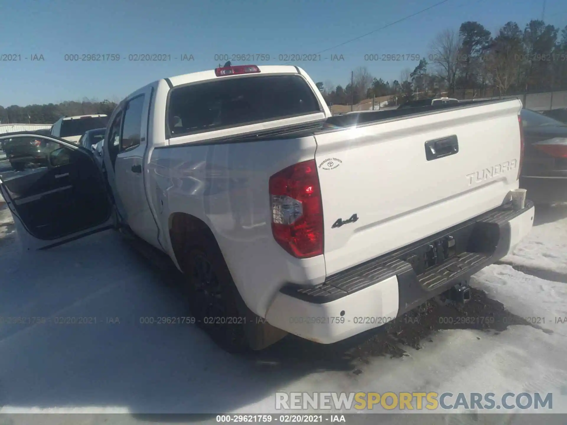 3 Photograph of a damaged car 5TFDY5F14MX984323 TOYOTA TUNDRA 4WD 2021