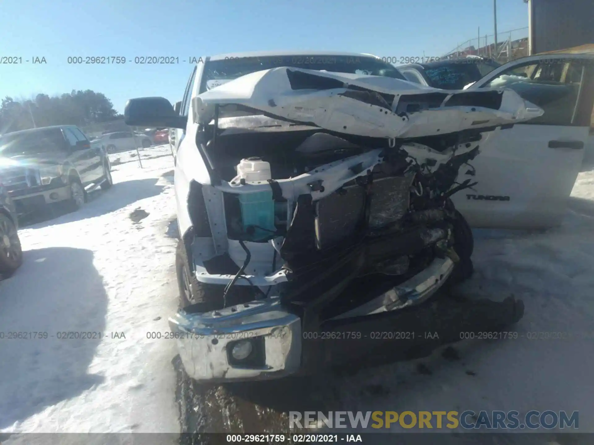 6 Photograph of a damaged car 5TFDY5F14MX984323 TOYOTA TUNDRA 4WD 2021