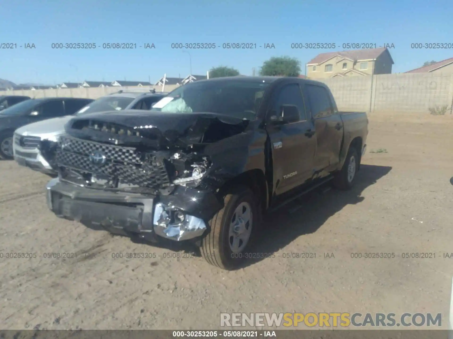 2 Photograph of a damaged car 5TFDY5F14MX992311 TOYOTA TUNDRA 4WD 2021