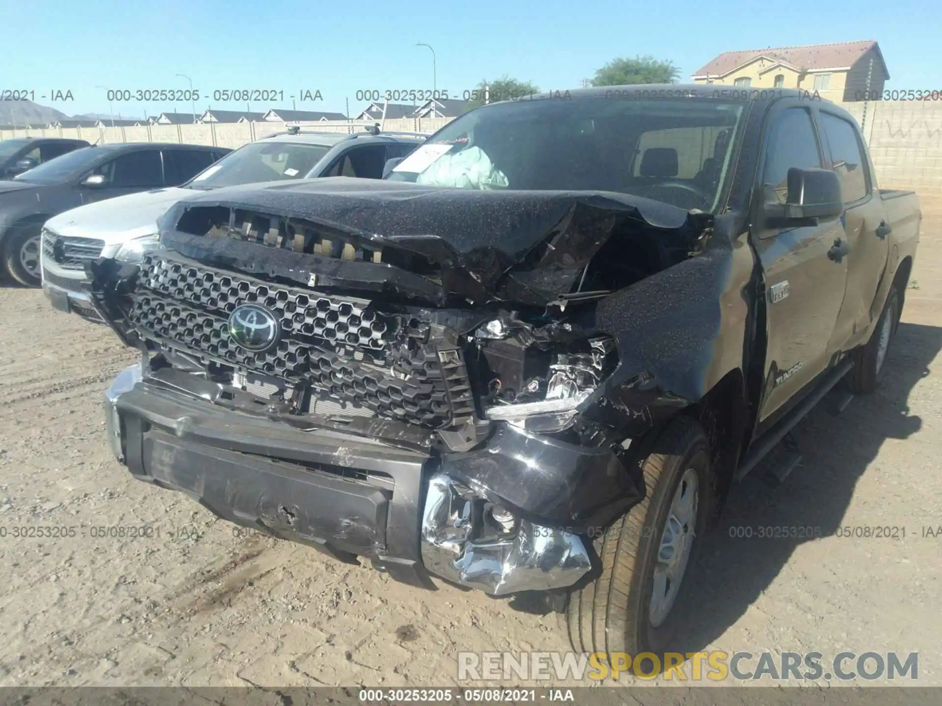 6 Photograph of a damaged car 5TFDY5F14MX992311 TOYOTA TUNDRA 4WD 2021