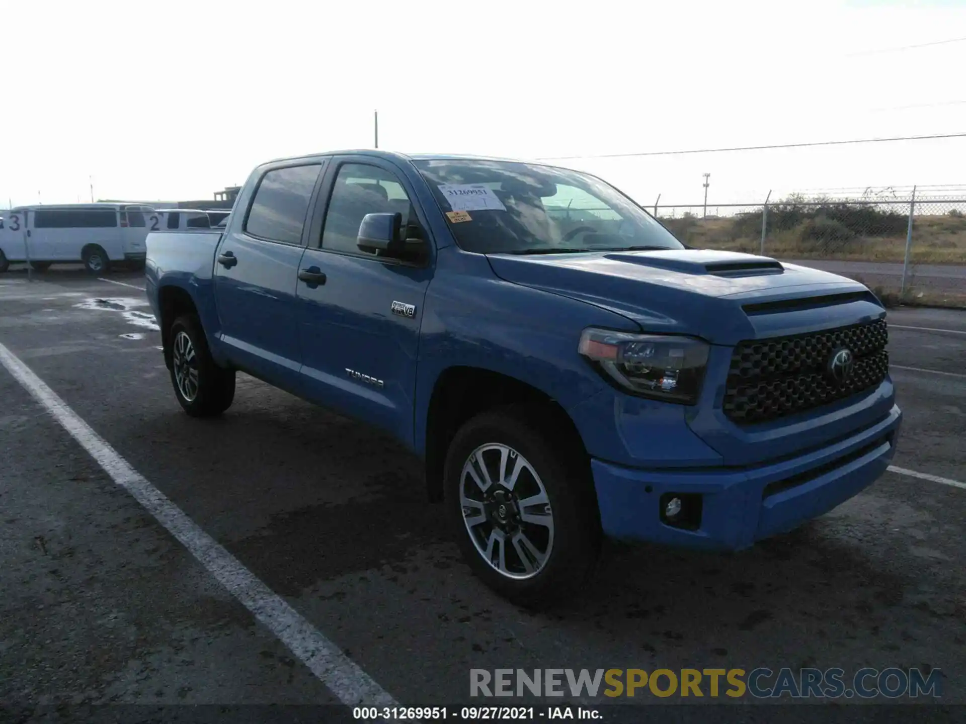 1 Photograph of a damaged car 5TFDY5F15MX015825 TOYOTA TUNDRA 4WD 2021