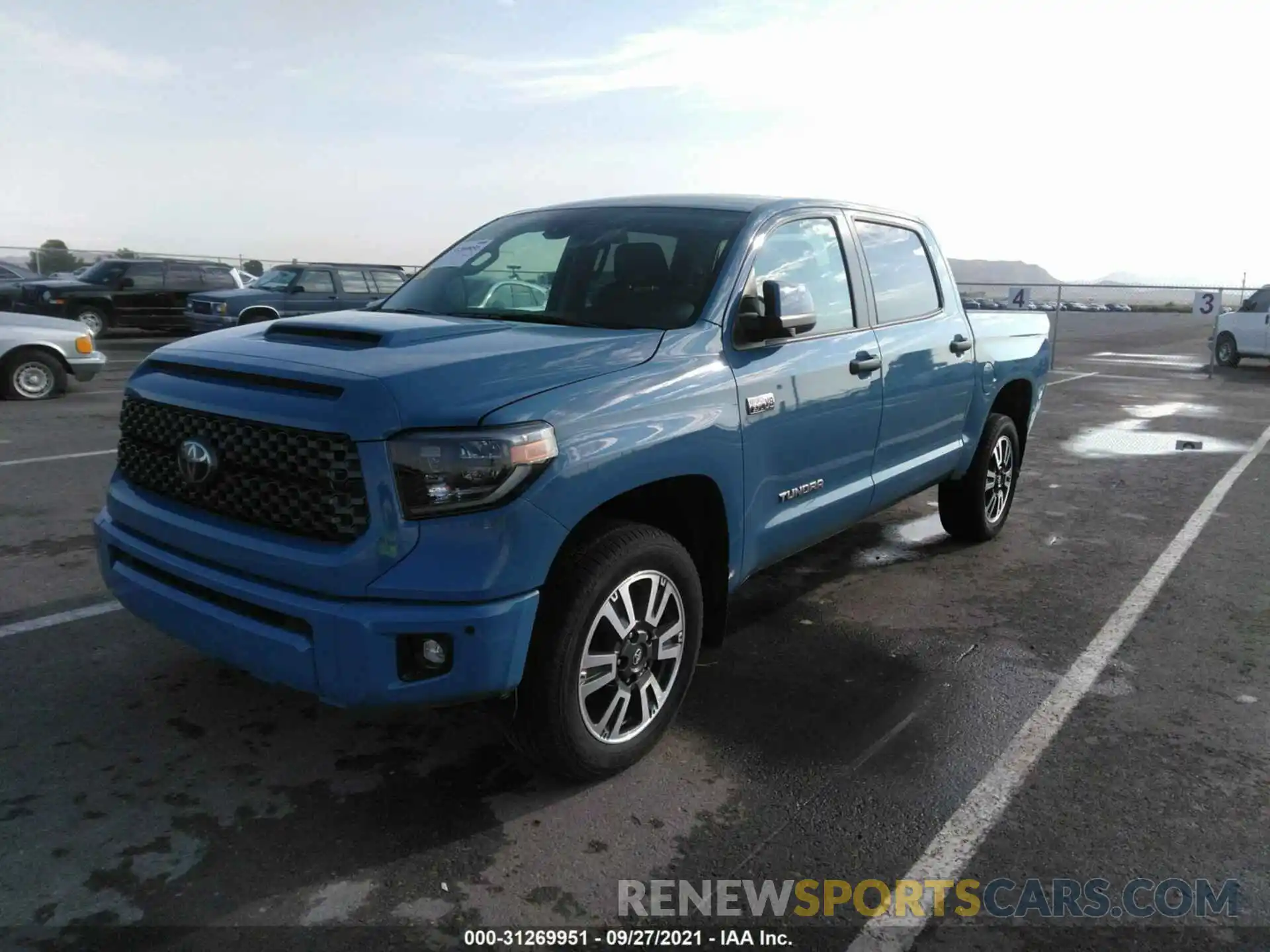 2 Photograph of a damaged car 5TFDY5F15MX015825 TOYOTA TUNDRA 4WD 2021