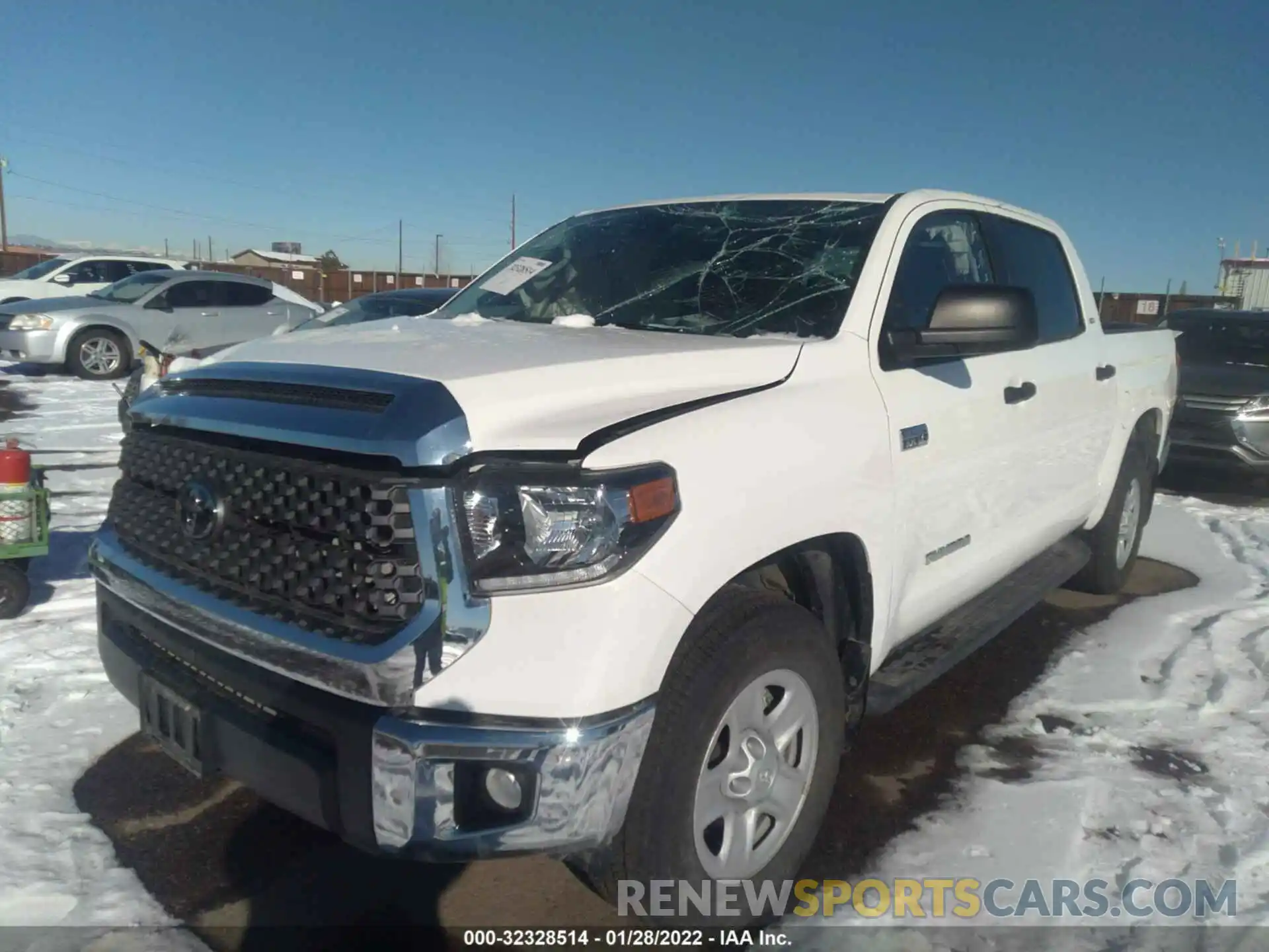 2 Photograph of a damaged car 5TFDY5F15MX018630 TOYOTA TUNDRA 4WD 2021