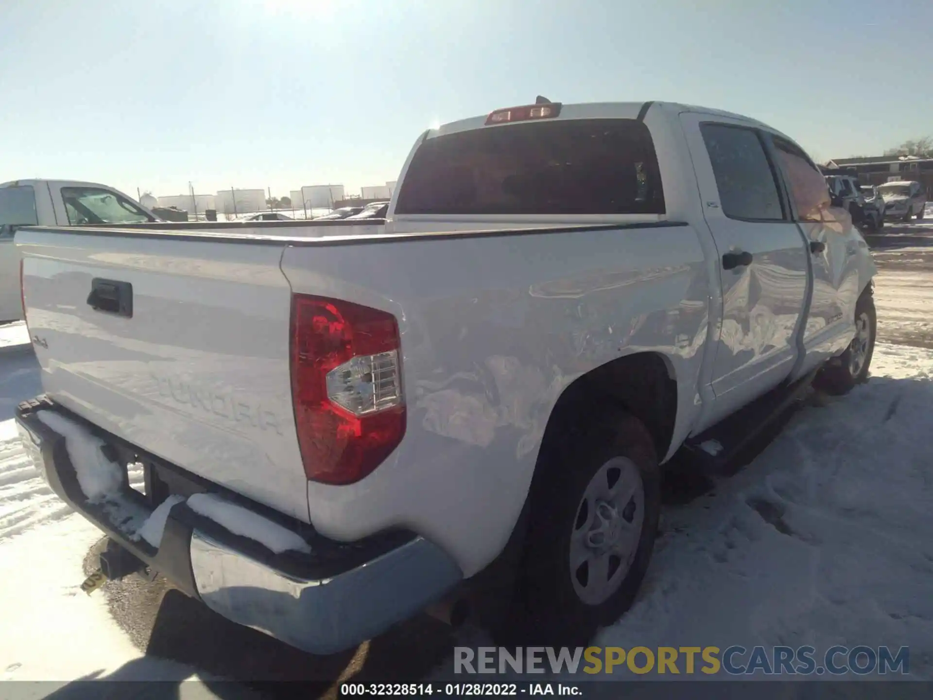 4 Photograph of a damaged car 5TFDY5F15MX018630 TOYOTA TUNDRA 4WD 2021