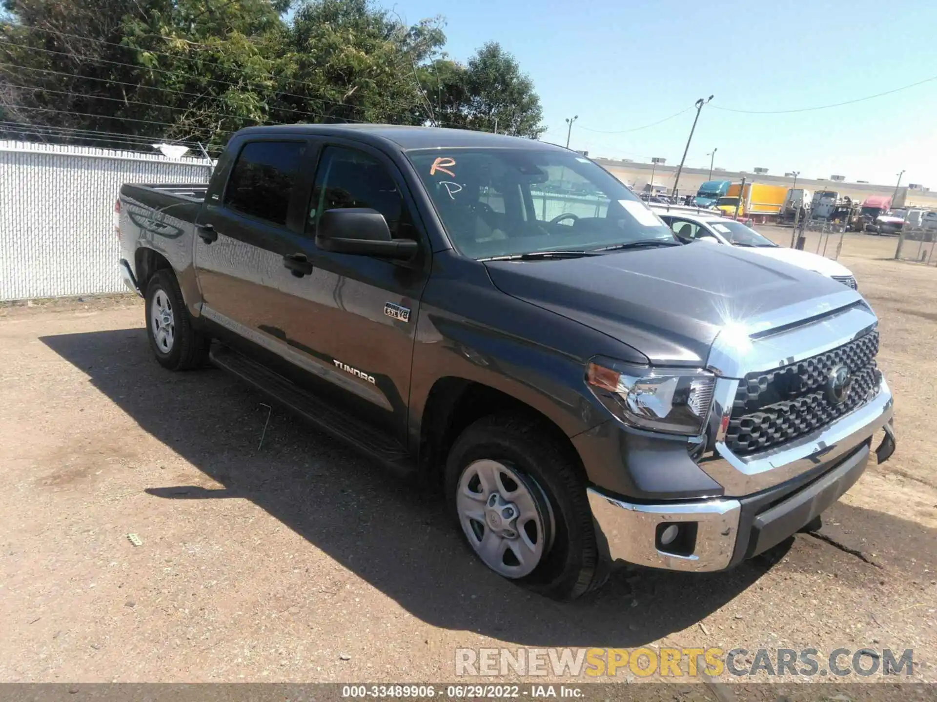 1 Photograph of a damaged car 5TFDY5F15MX019731 TOYOTA TUNDRA 4WD 2021