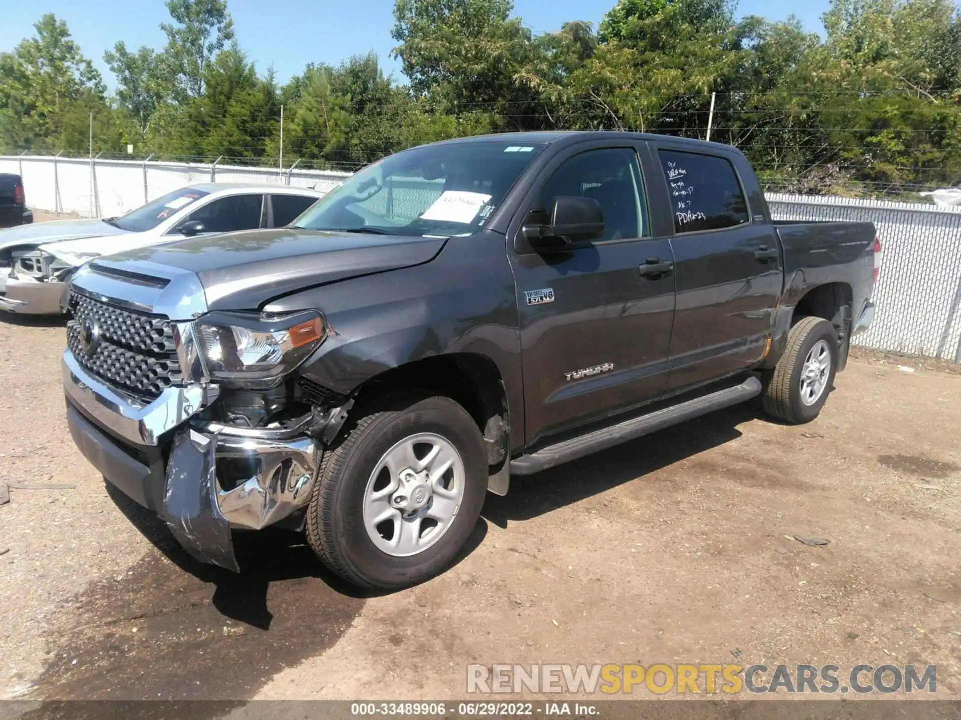 2 Photograph of a damaged car 5TFDY5F15MX019731 TOYOTA TUNDRA 4WD 2021