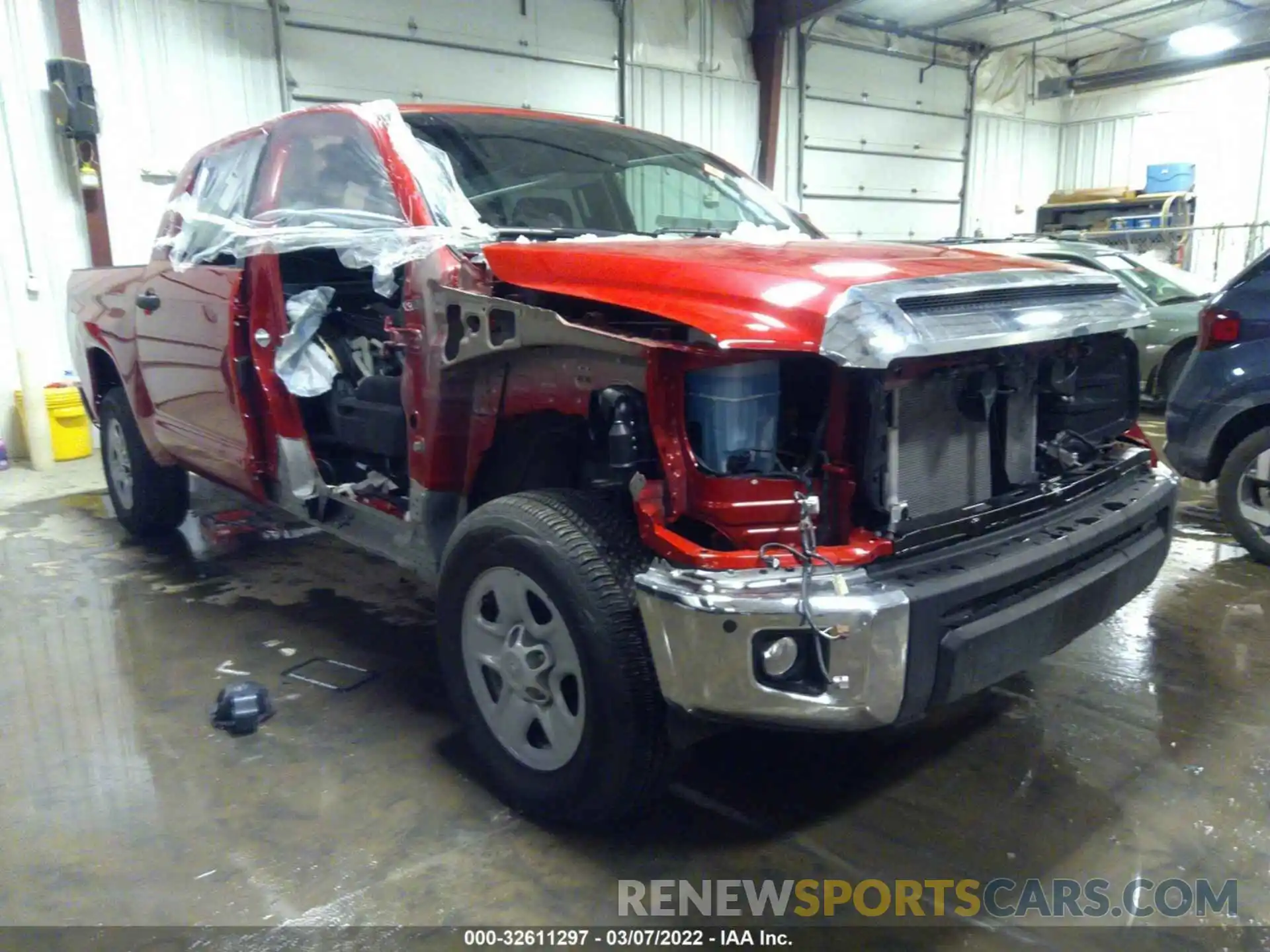 1 Photograph of a damaged car 5TFDY5F15MX036819 TOYOTA TUNDRA 4WD 2021