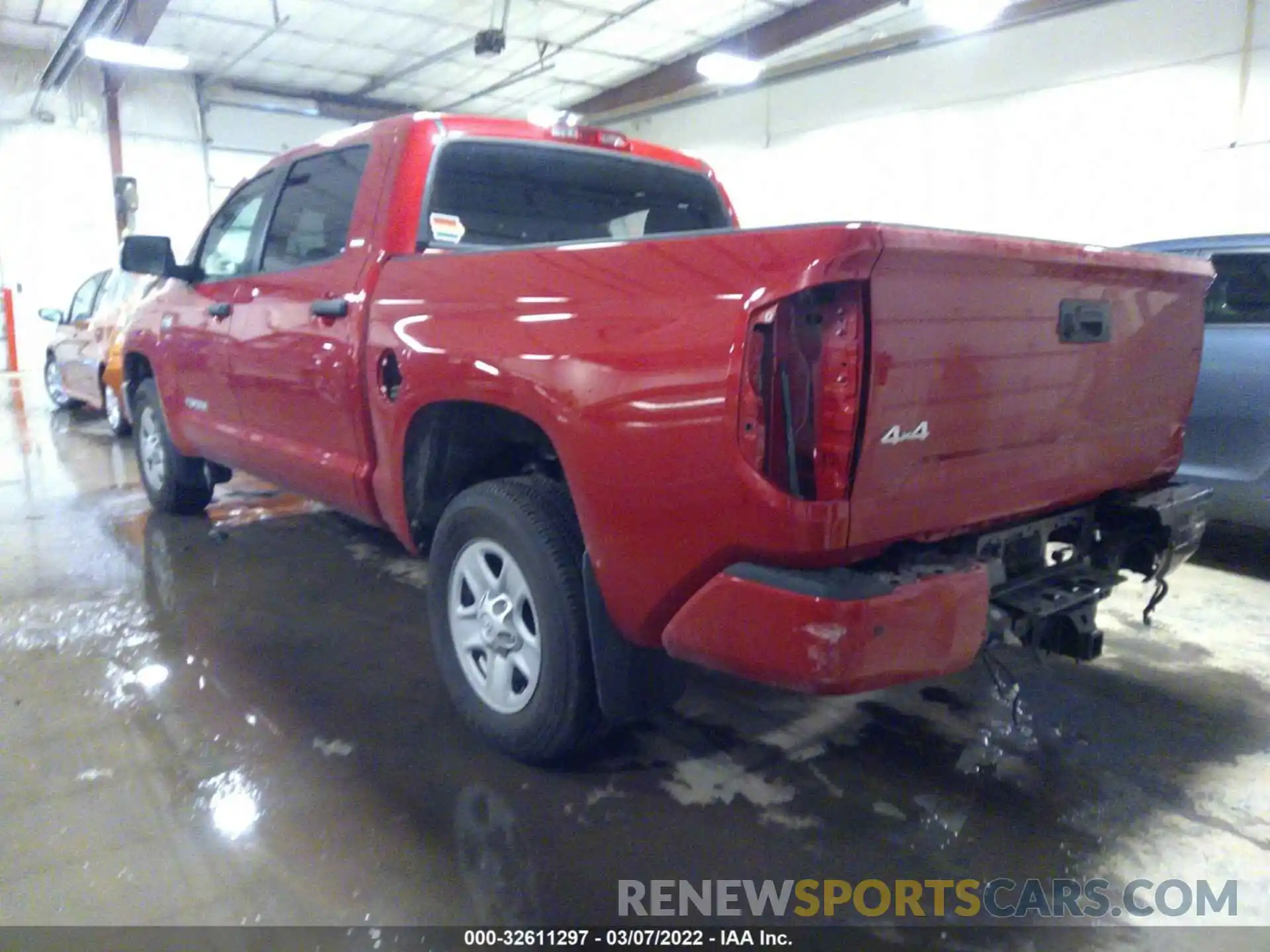 3 Photograph of a damaged car 5TFDY5F15MX036819 TOYOTA TUNDRA 4WD 2021