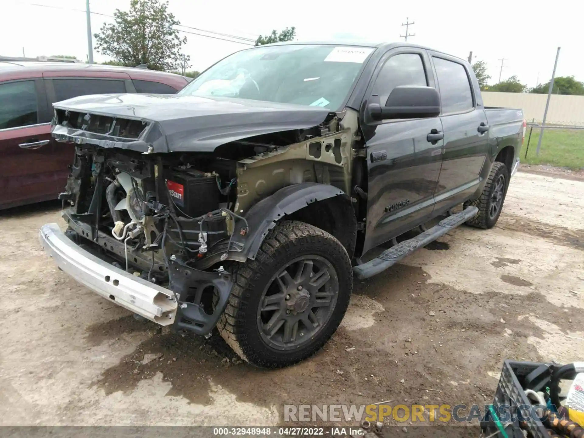 2 Фотография поврежденного автомобиля 5TFDY5F15MX958085 TOYOTA TUNDRA 4WD 2021