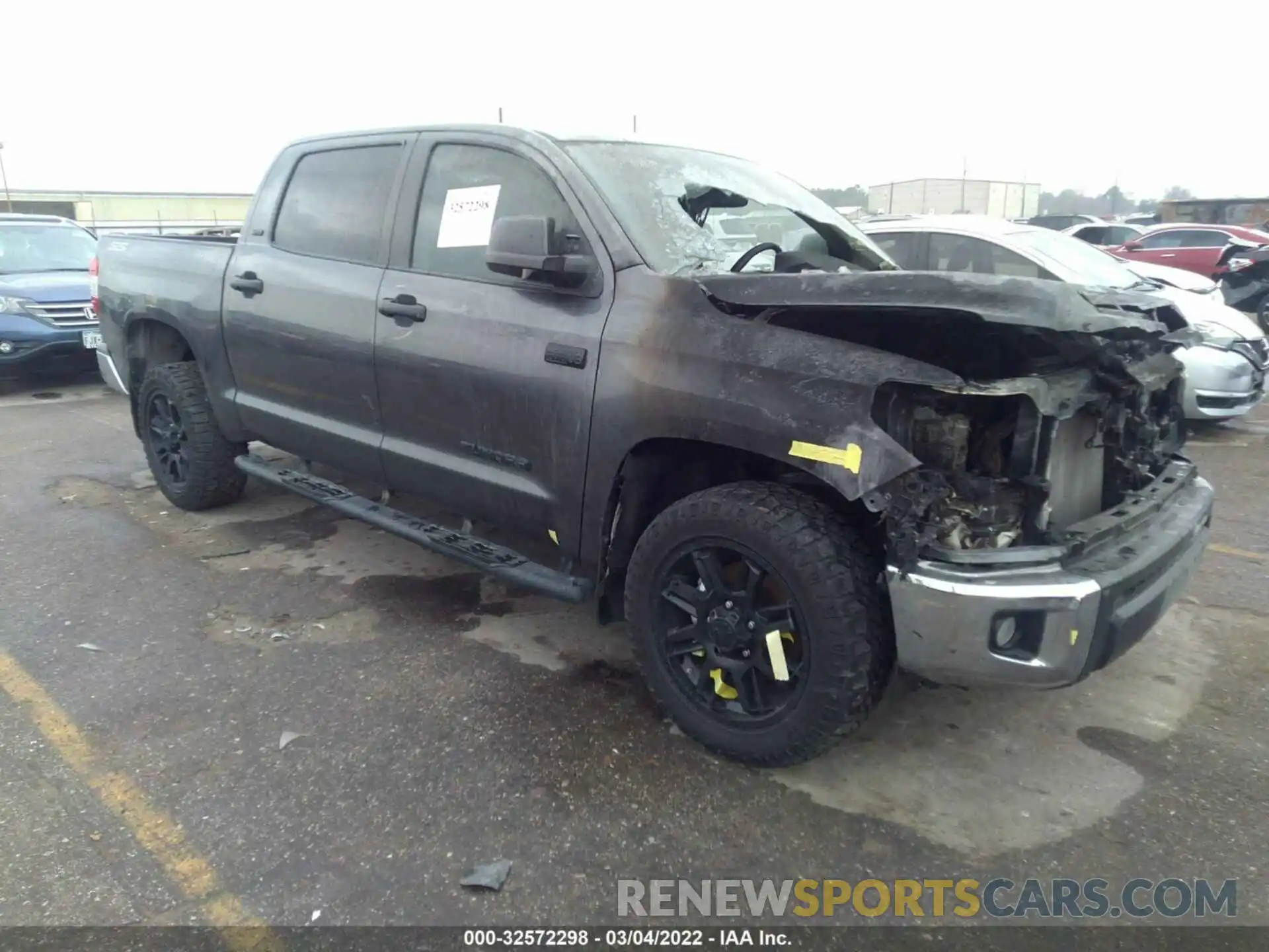 1 Photograph of a damaged car 5TFDY5F15MX960130 TOYOTA TUNDRA 4WD 2021