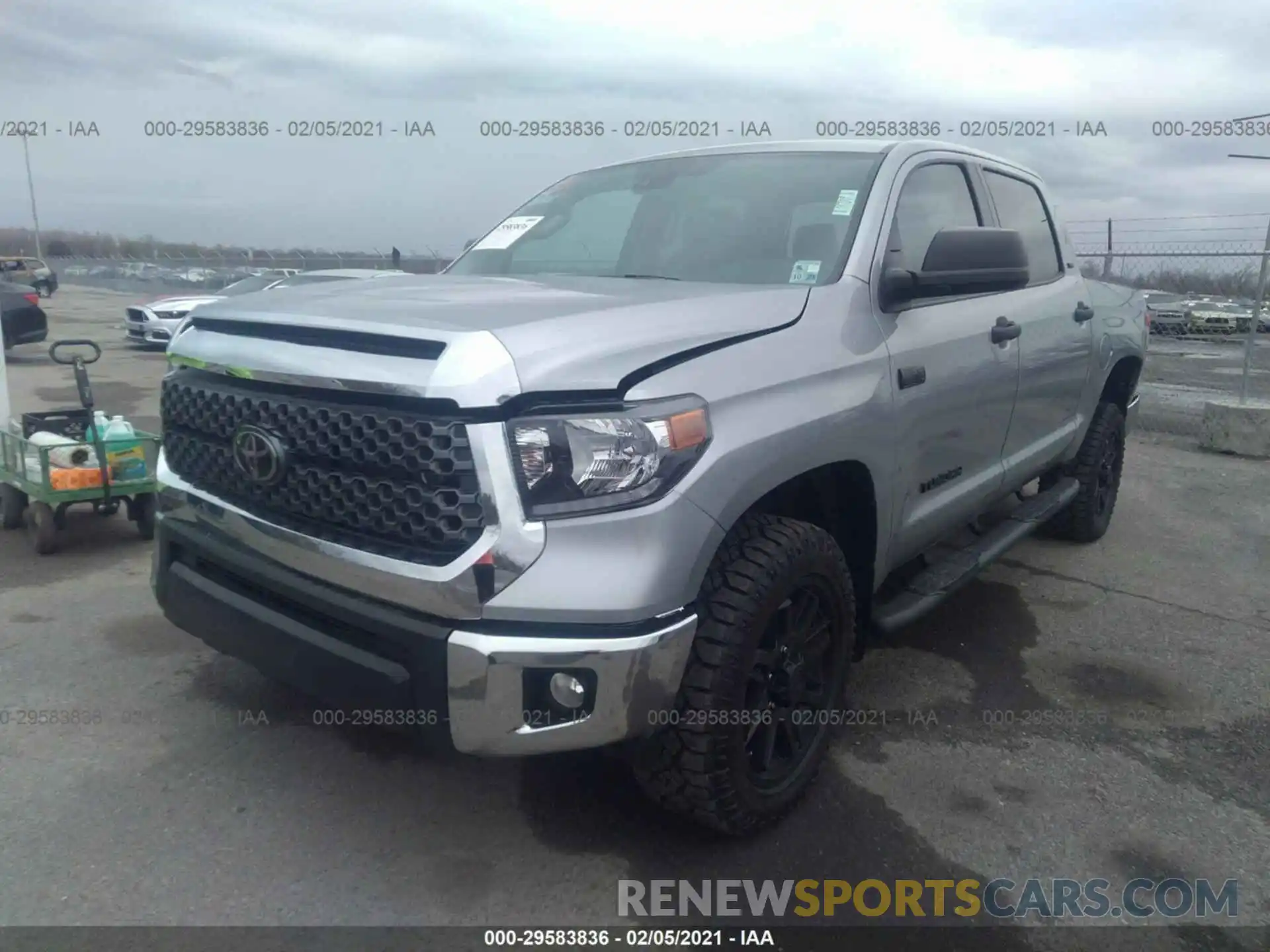 2 Photograph of a damaged car 5TFDY5F15MX964663 TOYOTA TUNDRA 4WD 2021