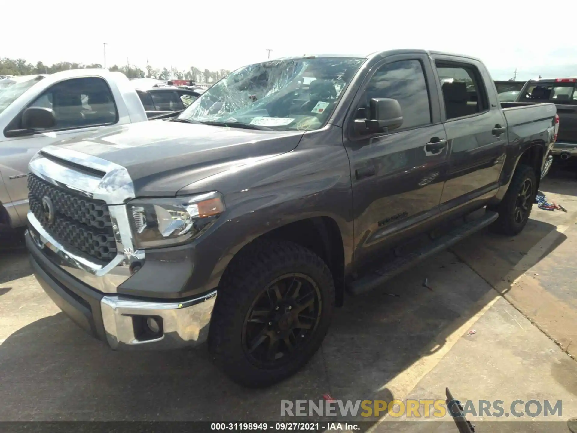 2 Photograph of a damaged car 5TFDY5F16MX956412 TOYOTA TUNDRA 4WD 2021