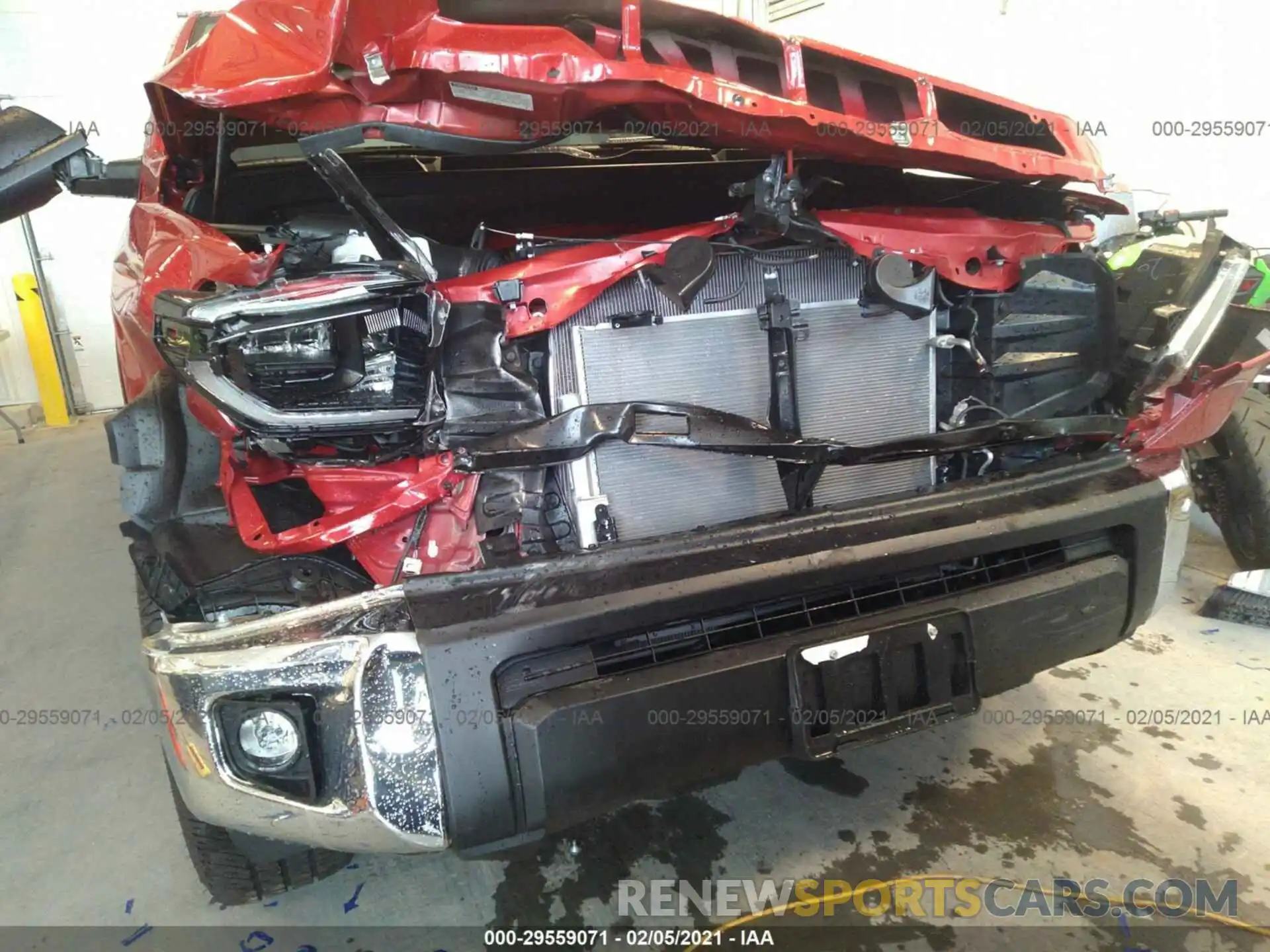 6 Photograph of a damaged car 5TFDY5F16MX981276 TOYOTA TUNDRA 4WD 2021