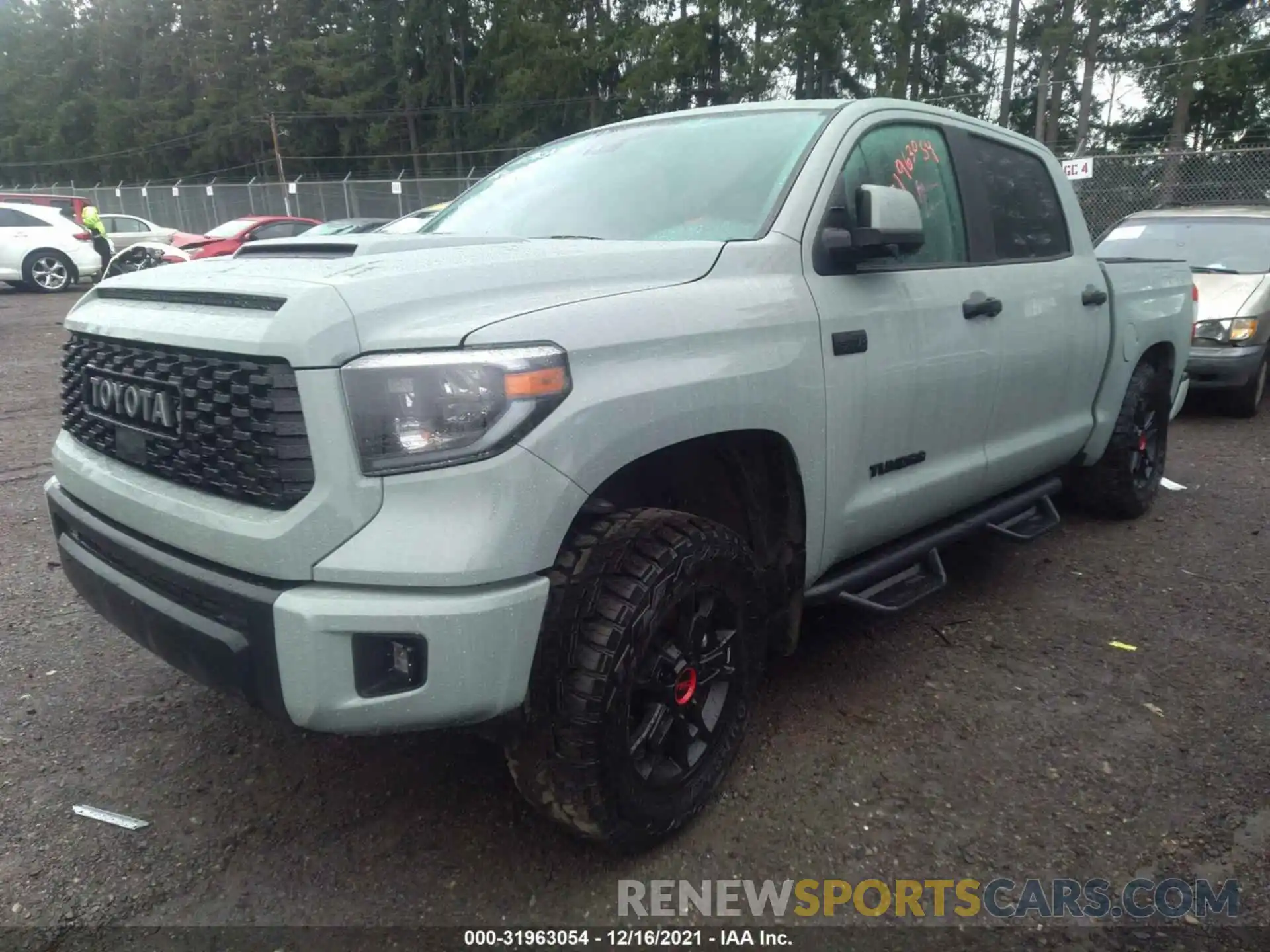 2 Photograph of a damaged car 5TFDY5F16MX982881 TOYOTA TUNDRA 4WD 2021