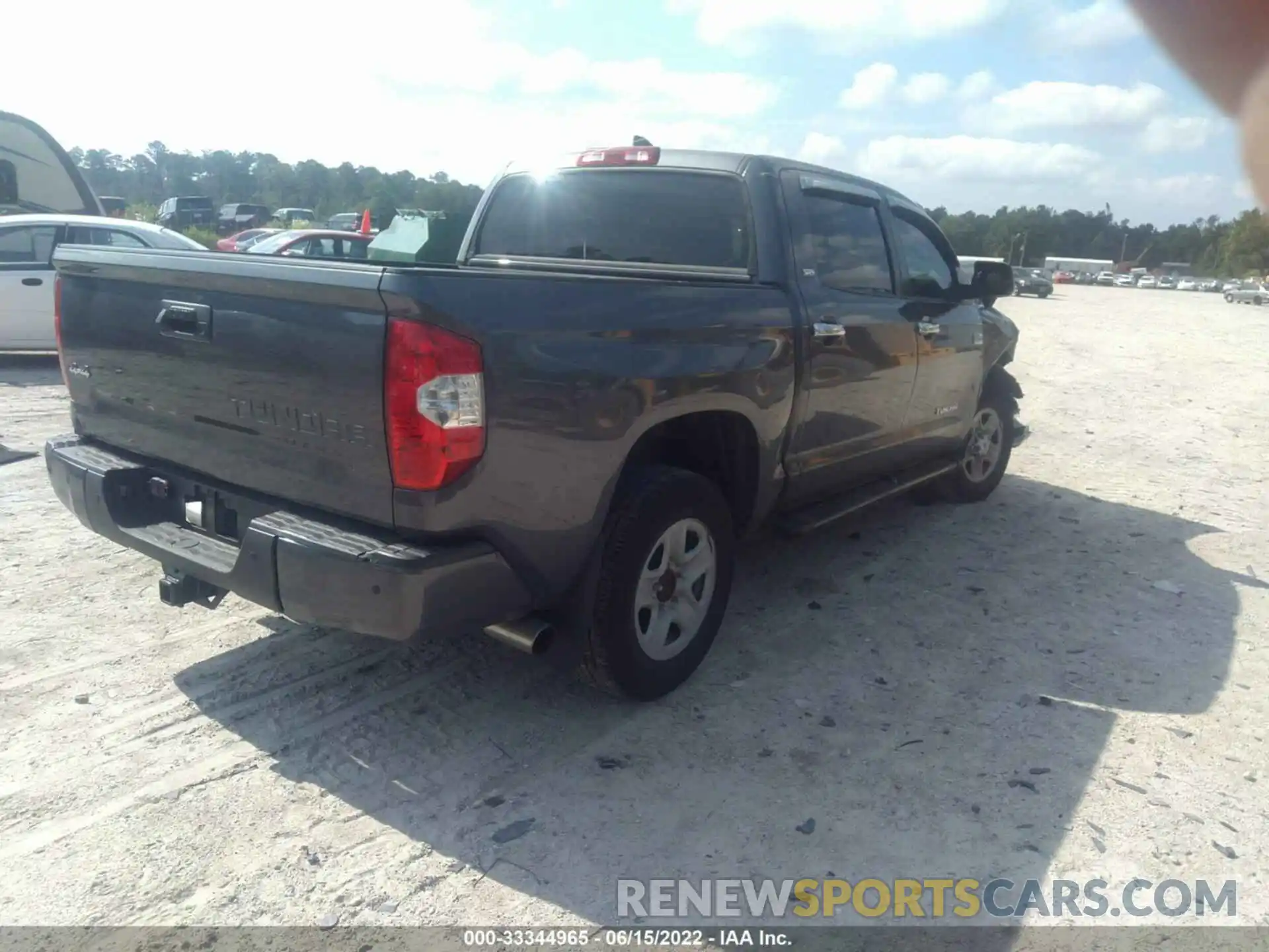 4 Photograph of a damaged car 5TFDY5F17MX007483 TOYOTA TUNDRA 4WD 2021