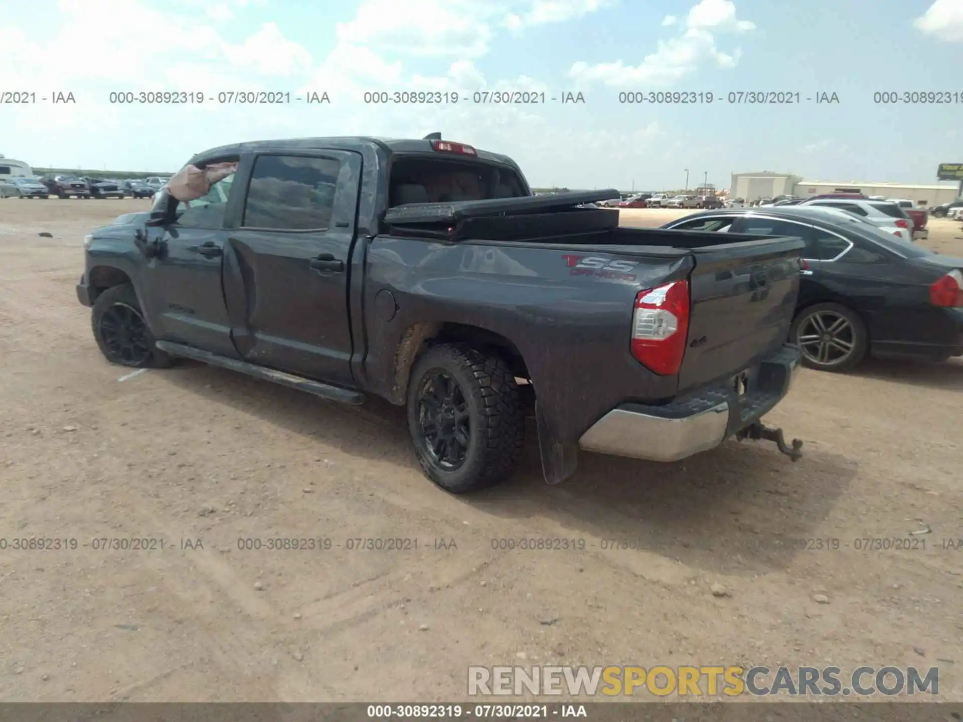 3 Photograph of a damaged car 5TFDY5F17MX957049 TOYOTA TUNDRA 4WD 2021