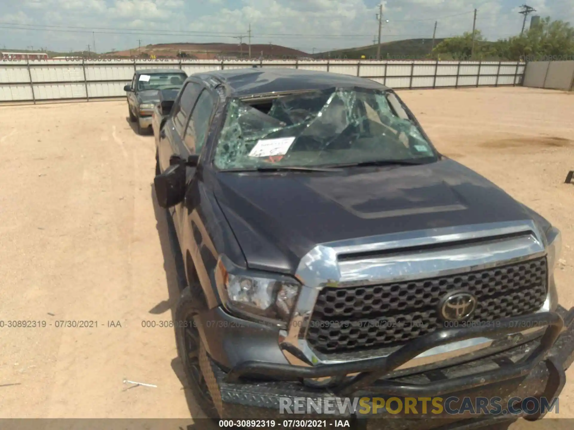 6 Photograph of a damaged car 5TFDY5F17MX957049 TOYOTA TUNDRA 4WD 2021