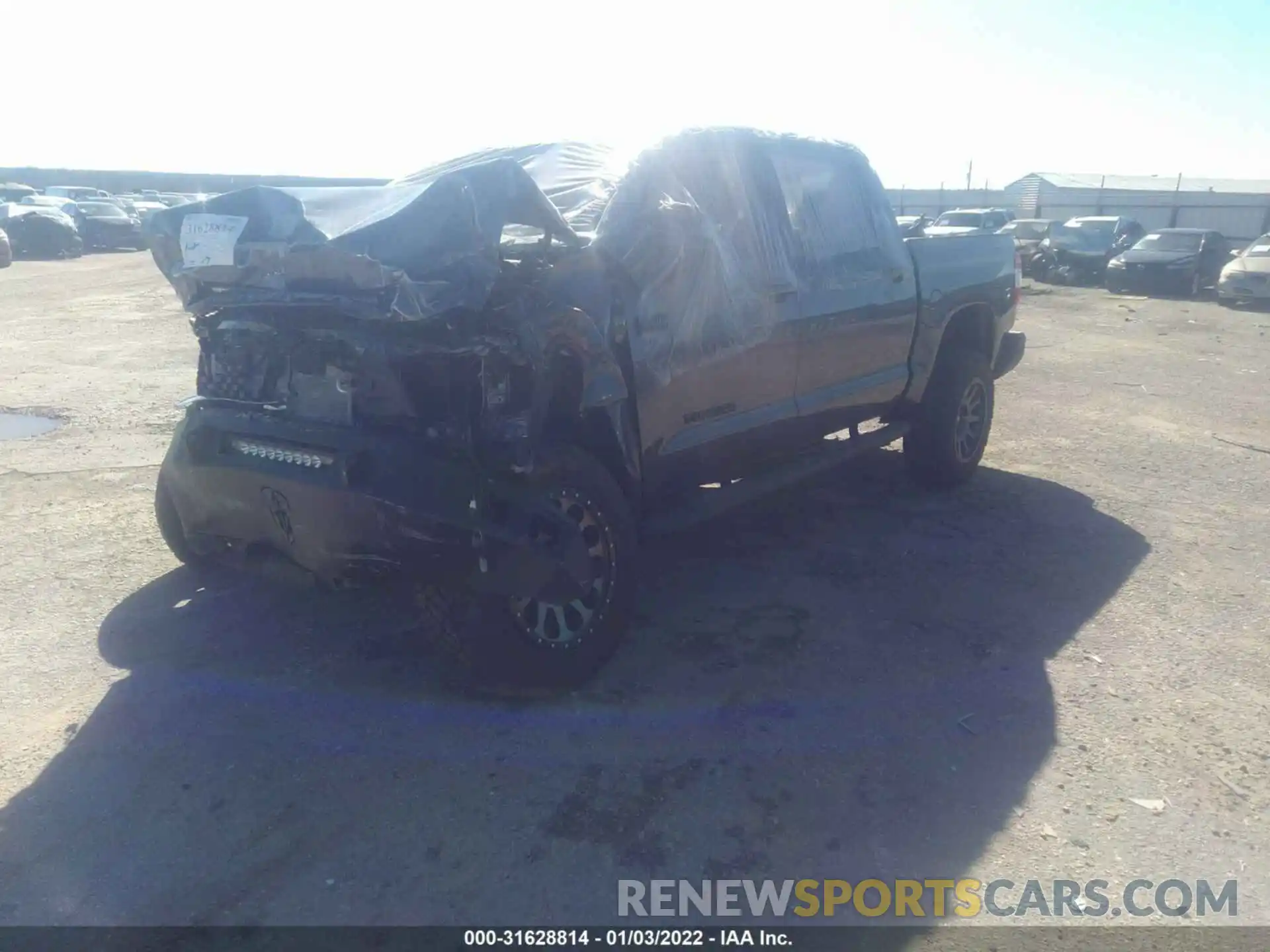 2 Photograph of a damaged car 5TFDY5F17MX959898 TOYOTA TUNDRA 4WD 2021