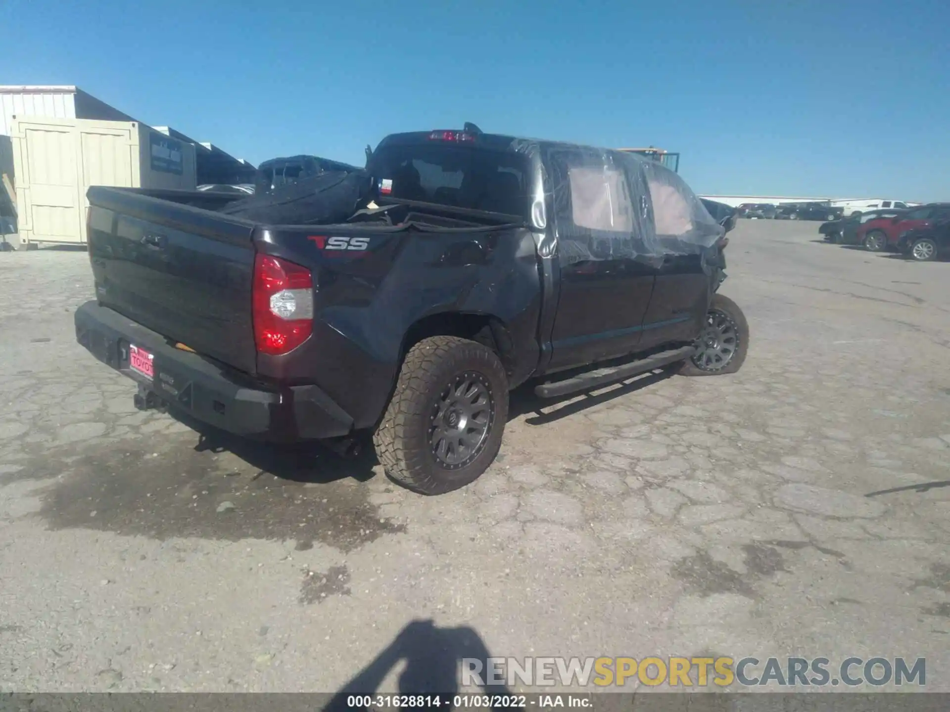 4 Photograph of a damaged car 5TFDY5F17MX959898 TOYOTA TUNDRA 4WD 2021