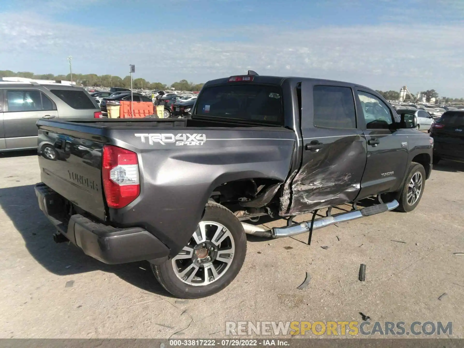 6 Photograph of a damaged car 5TFDY5F17MX973333 TOYOTA TUNDRA 4WD 2021