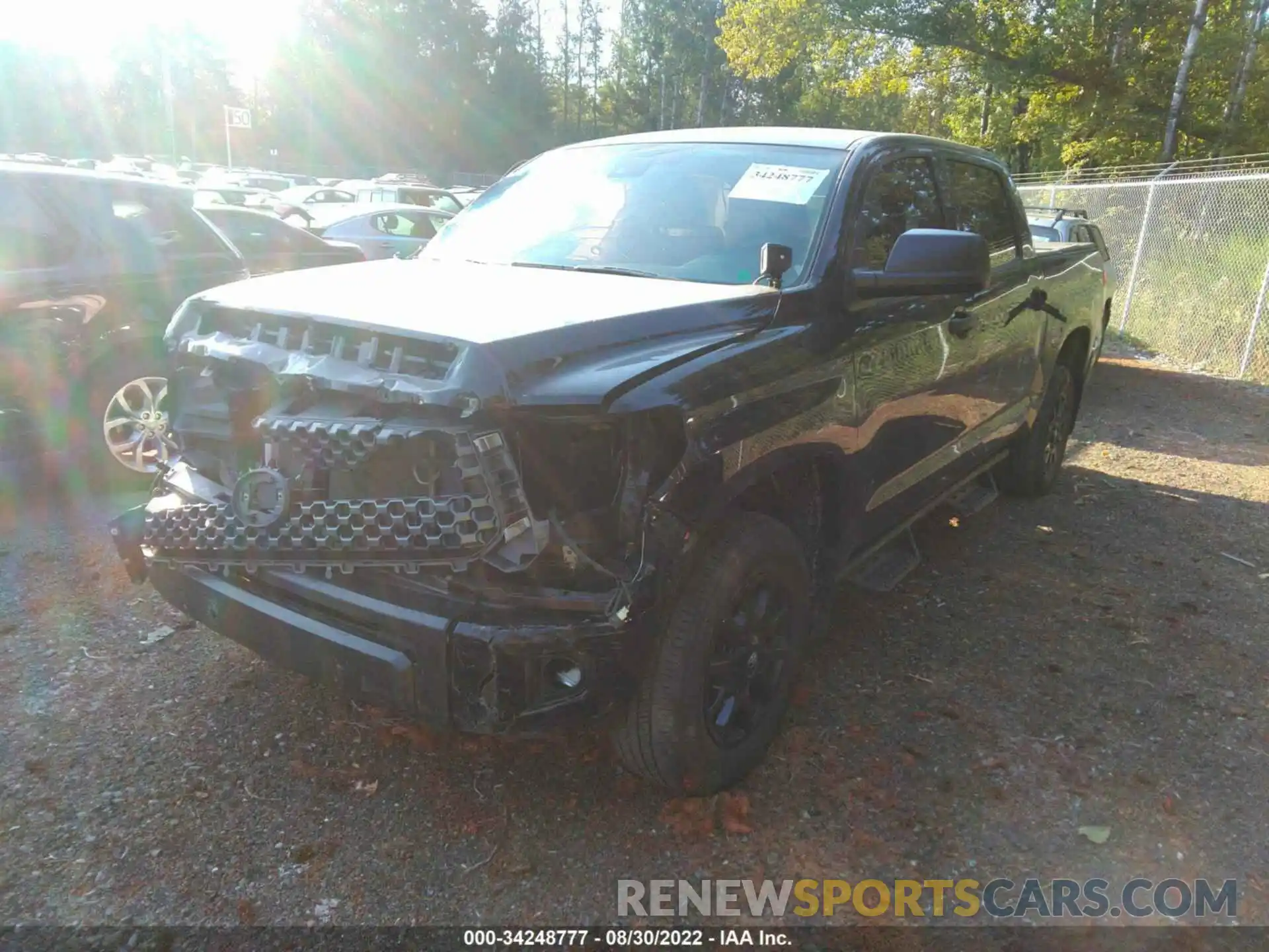 2 Photograph of a damaged car 5TFDY5F17MX984350 TOYOTA TUNDRA 4WD 2021