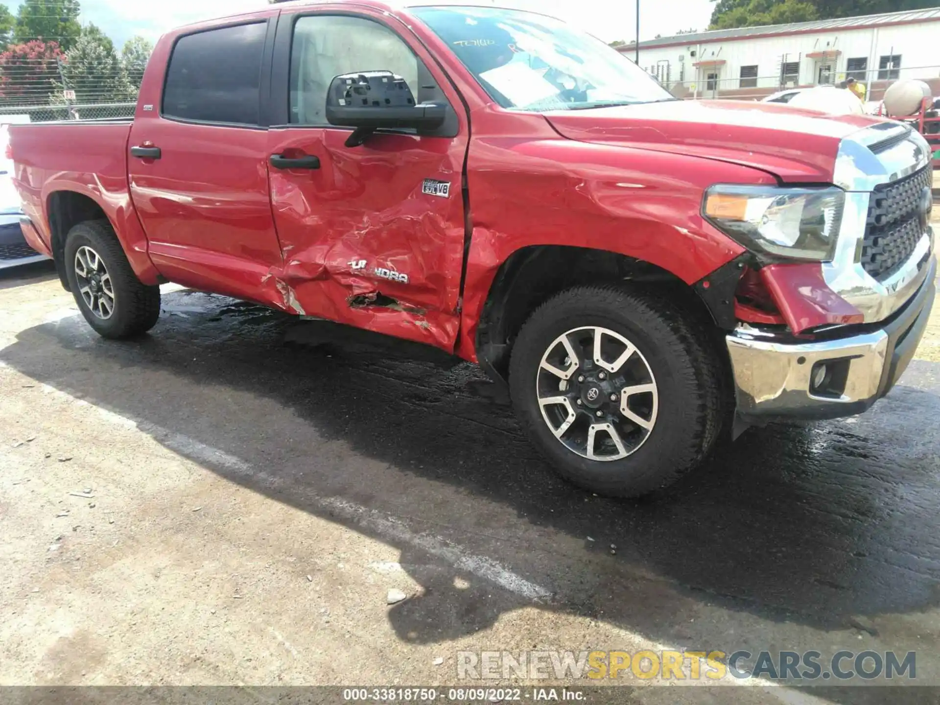 6 Photograph of a damaged car 5TFDY5F17MX996787 TOYOTA TUNDRA 4WD 2021