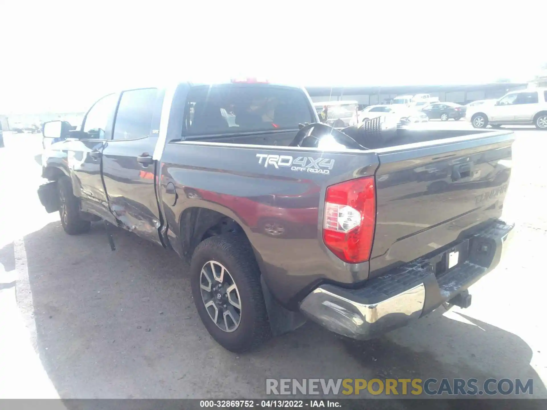 3 Photograph of a damaged car 5TFDY5F18MX974796 TOYOTA TUNDRA 4WD 2021