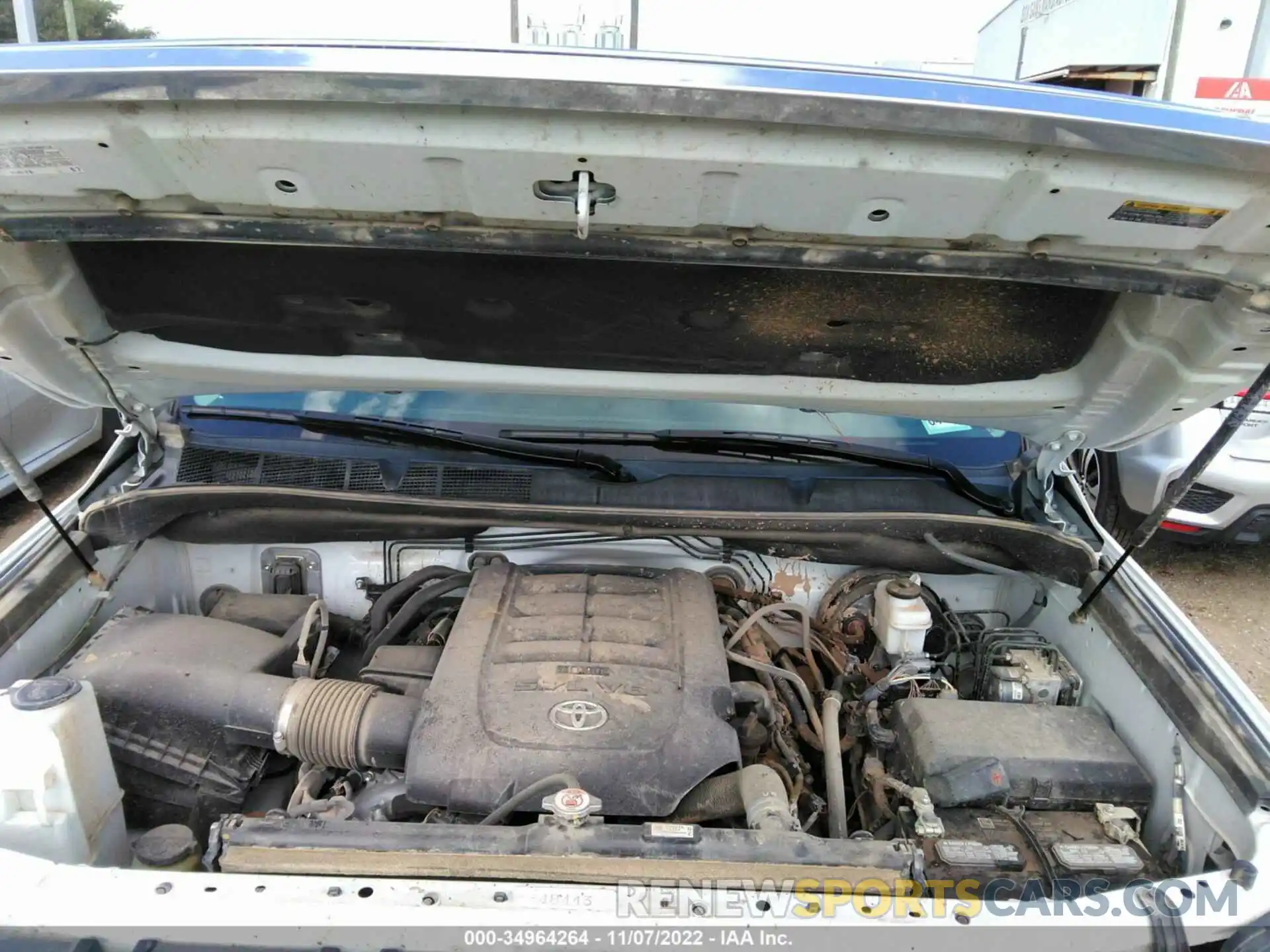 10 Photograph of a damaged car 5TFDY5F19MX018968 TOYOTA TUNDRA 4WD 2021