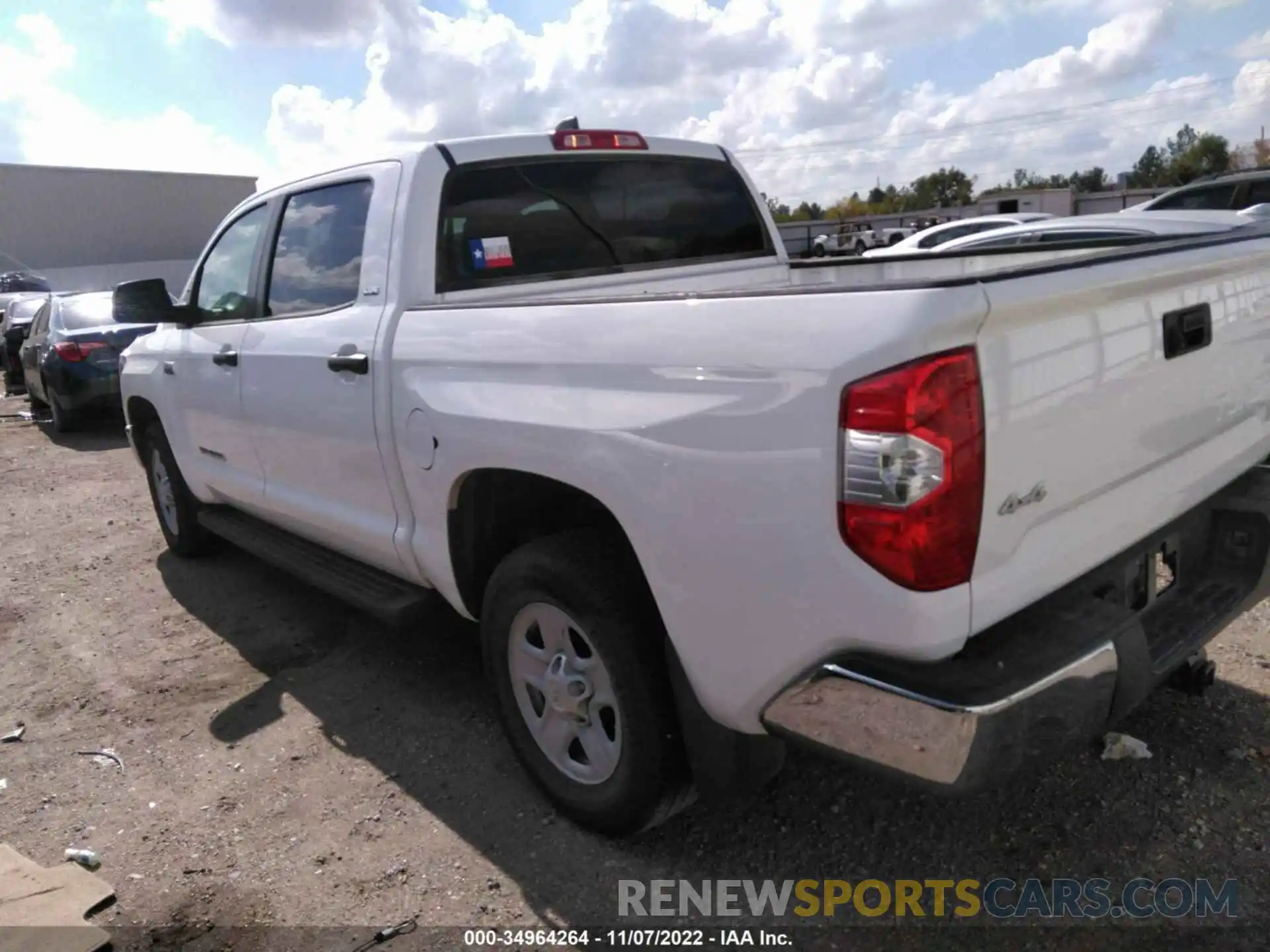 3 Photograph of a damaged car 5TFDY5F19MX018968 TOYOTA TUNDRA 4WD 2021