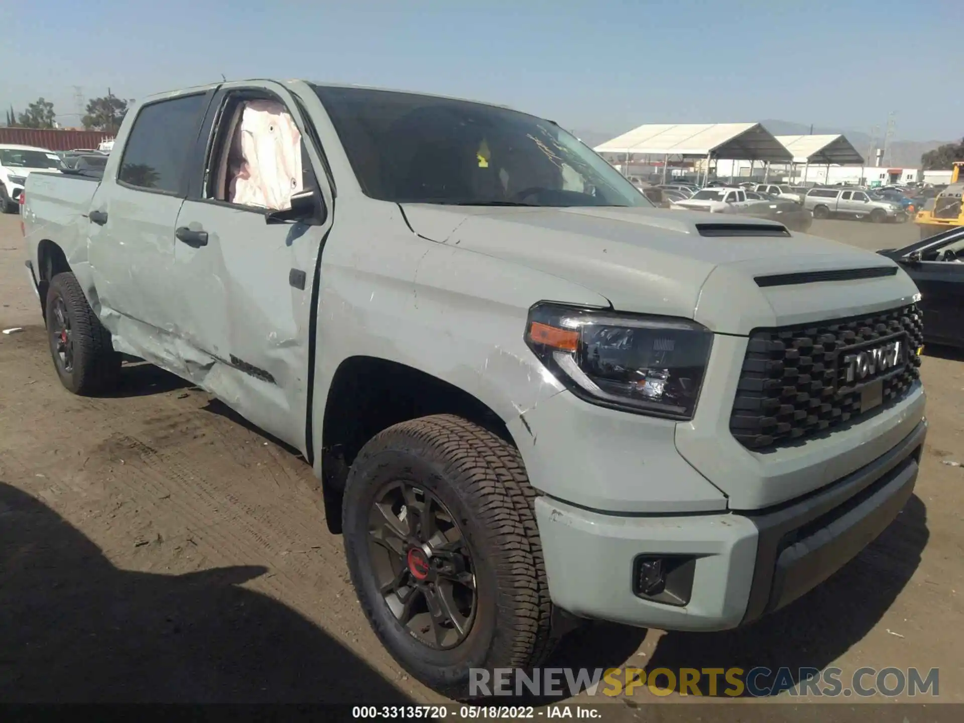 2 Фотография поврежденного автомобиля 5TFDY5F19MX047970 TOYOTA TUNDRA 4WD 2021