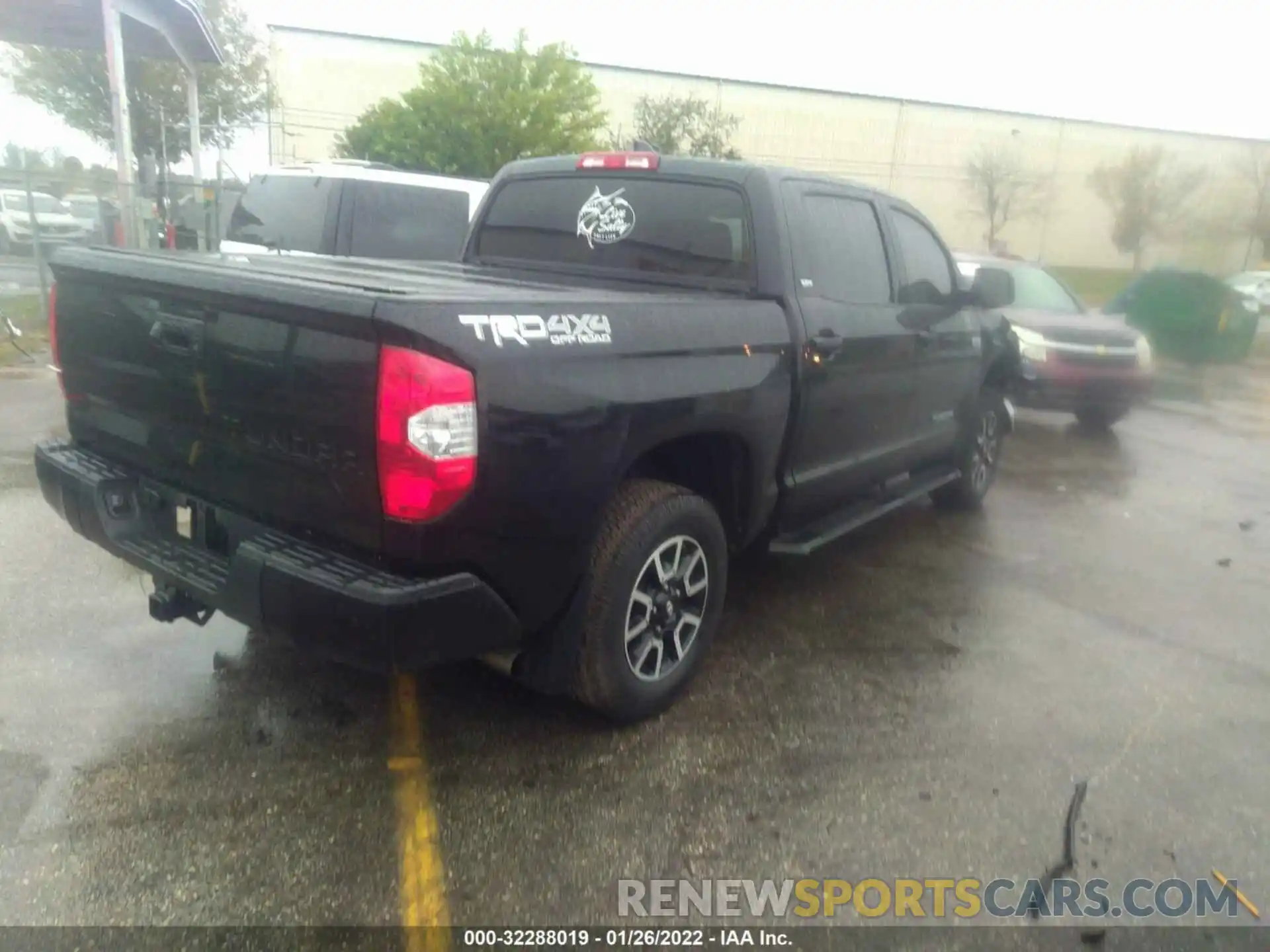 4 Фотография поврежденного автомобиля 5TFDY5F19MX983765 TOYOTA TUNDRA 4WD 2021