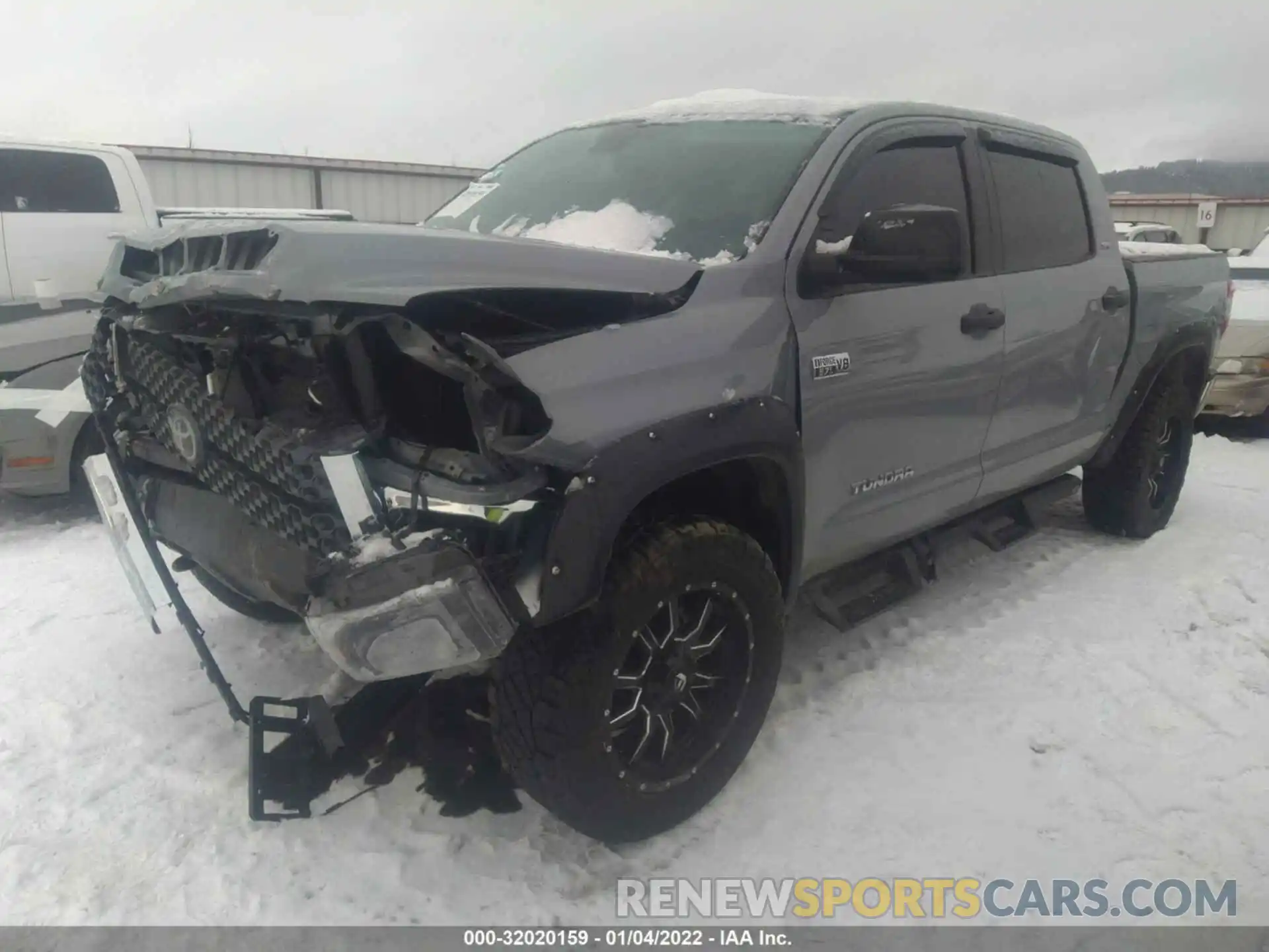 2 Photograph of a damaged car 5TFDY5F19MX991817 TOYOTA TUNDRA 4WD 2021