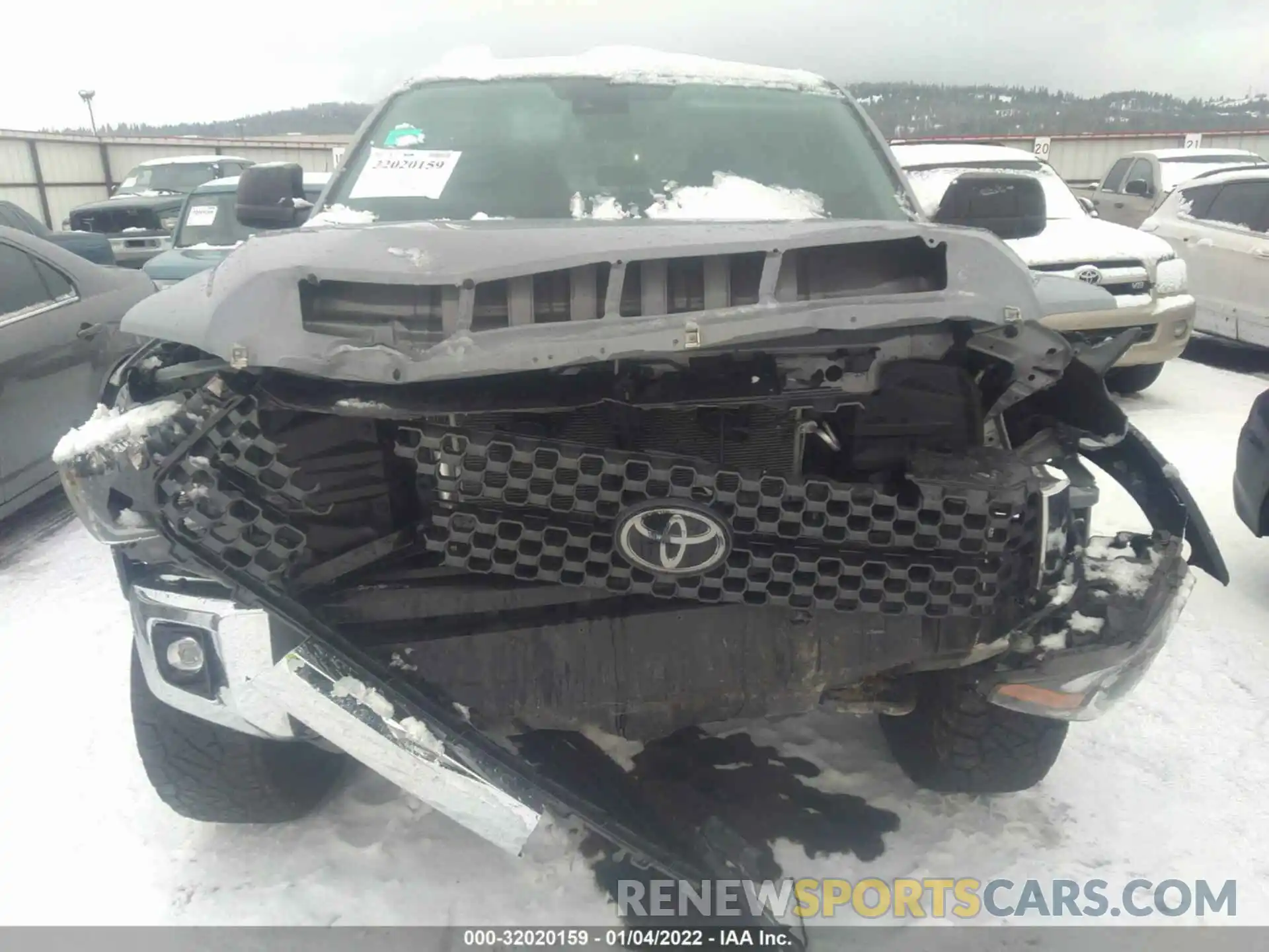 6 Photograph of a damaged car 5TFDY5F19MX991817 TOYOTA TUNDRA 4WD 2021