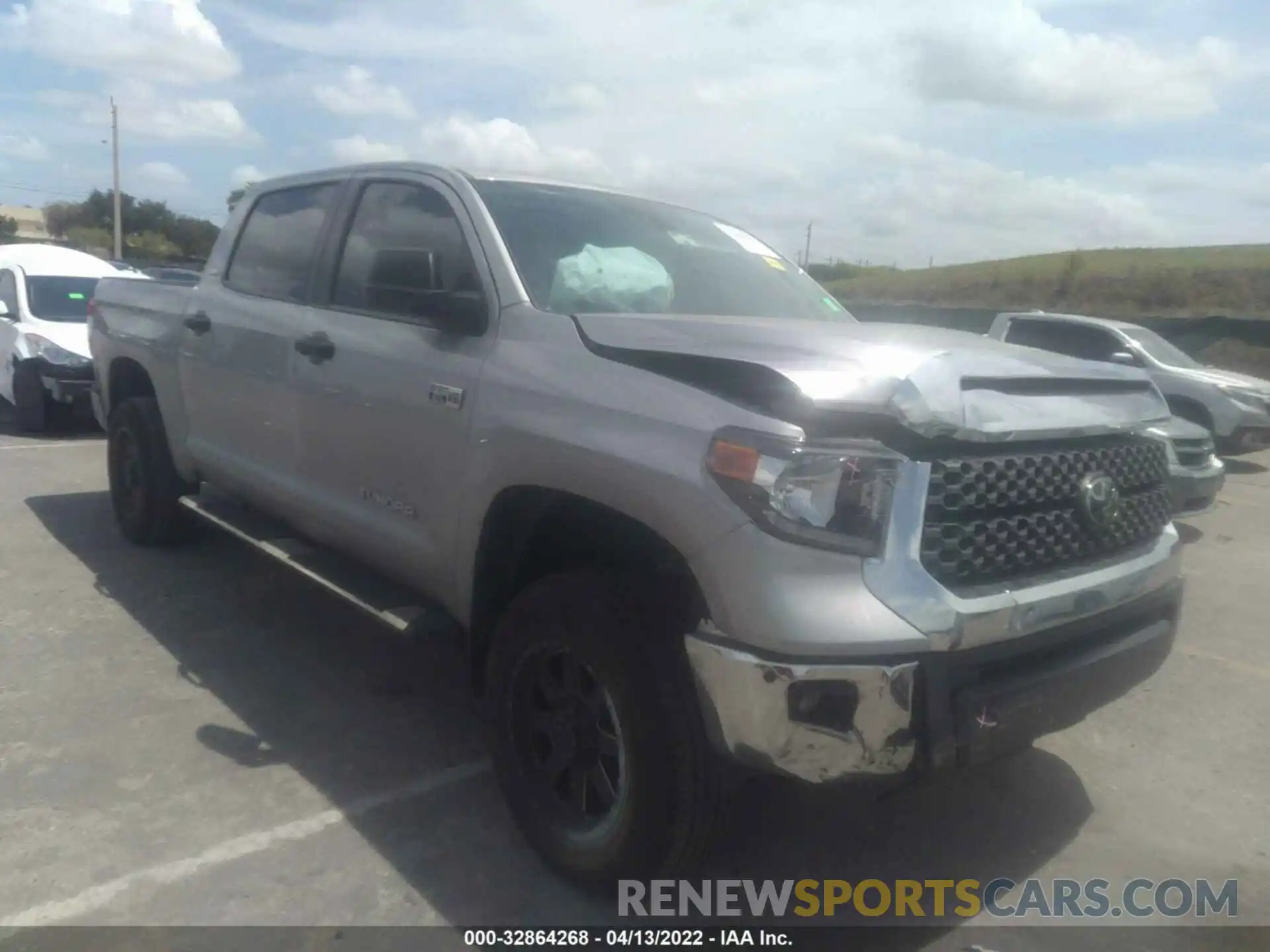 1 Photograph of a damaged car 5TFDY5F1XMX013066 TOYOTA TUNDRA 4WD 2021