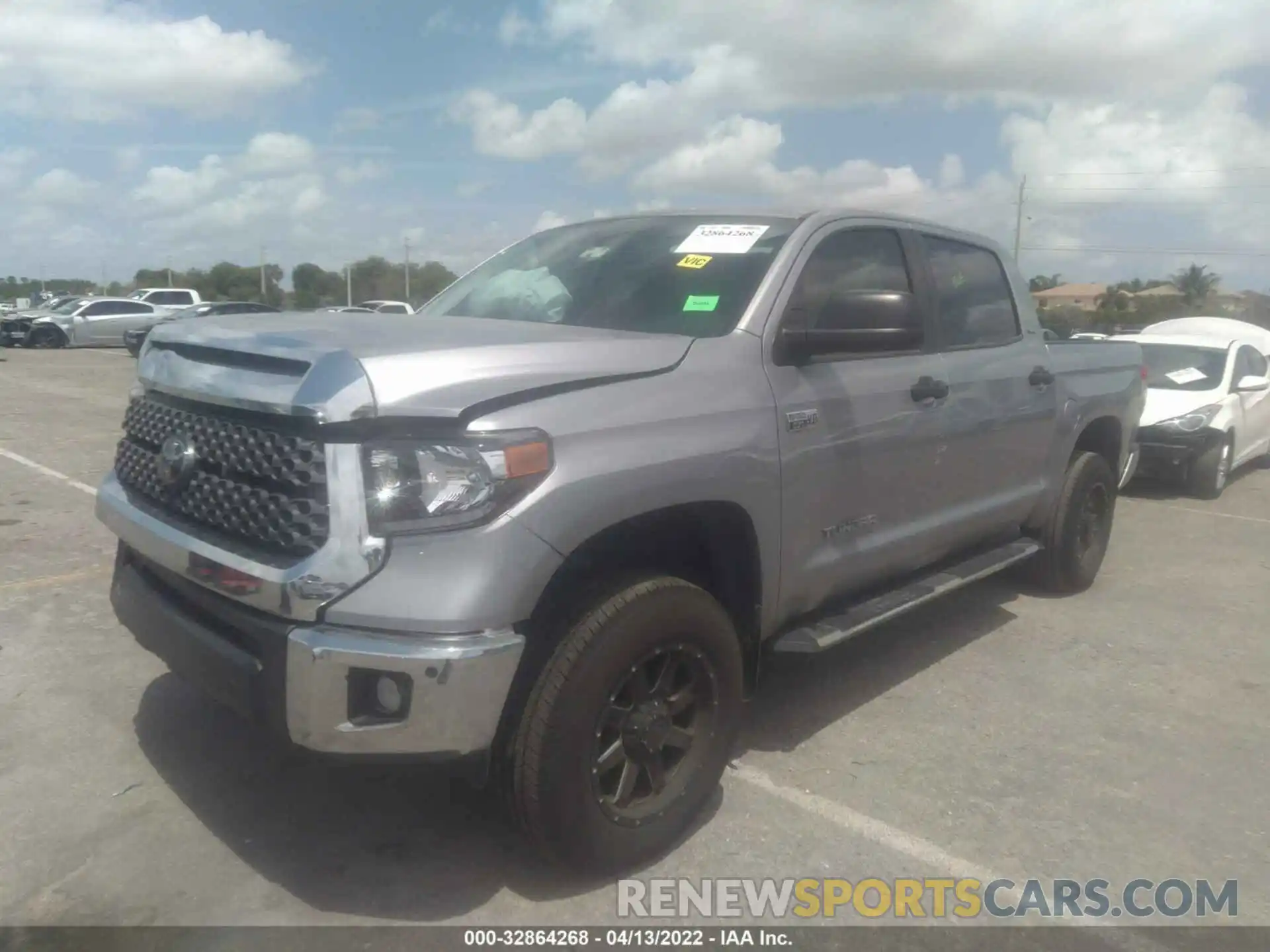 2 Photograph of a damaged car 5TFDY5F1XMX013066 TOYOTA TUNDRA 4WD 2021