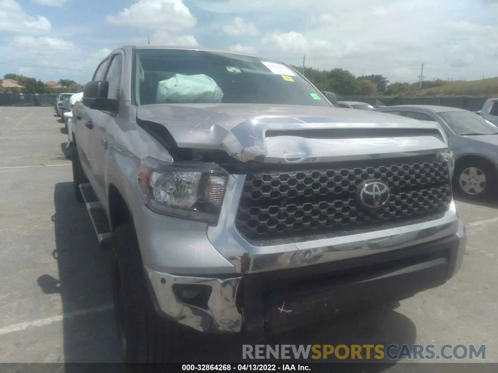 6 Photograph of a damaged car 5TFDY5F1XMX013066 TOYOTA TUNDRA 4WD 2021