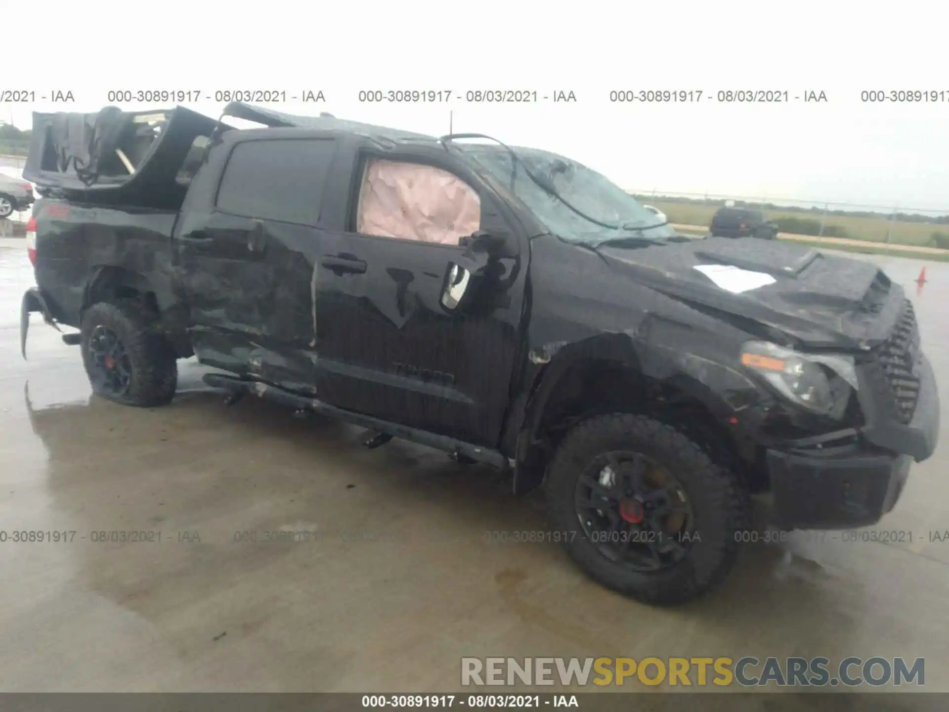 1 Photograph of a damaged car 5TFDY5F1XMX027467 TOYOTA TUNDRA 4WD 2021