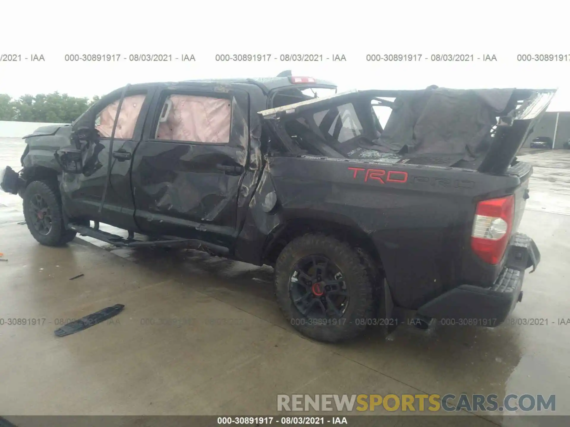 3 Photograph of a damaged car 5TFDY5F1XMX027467 TOYOTA TUNDRA 4WD 2021