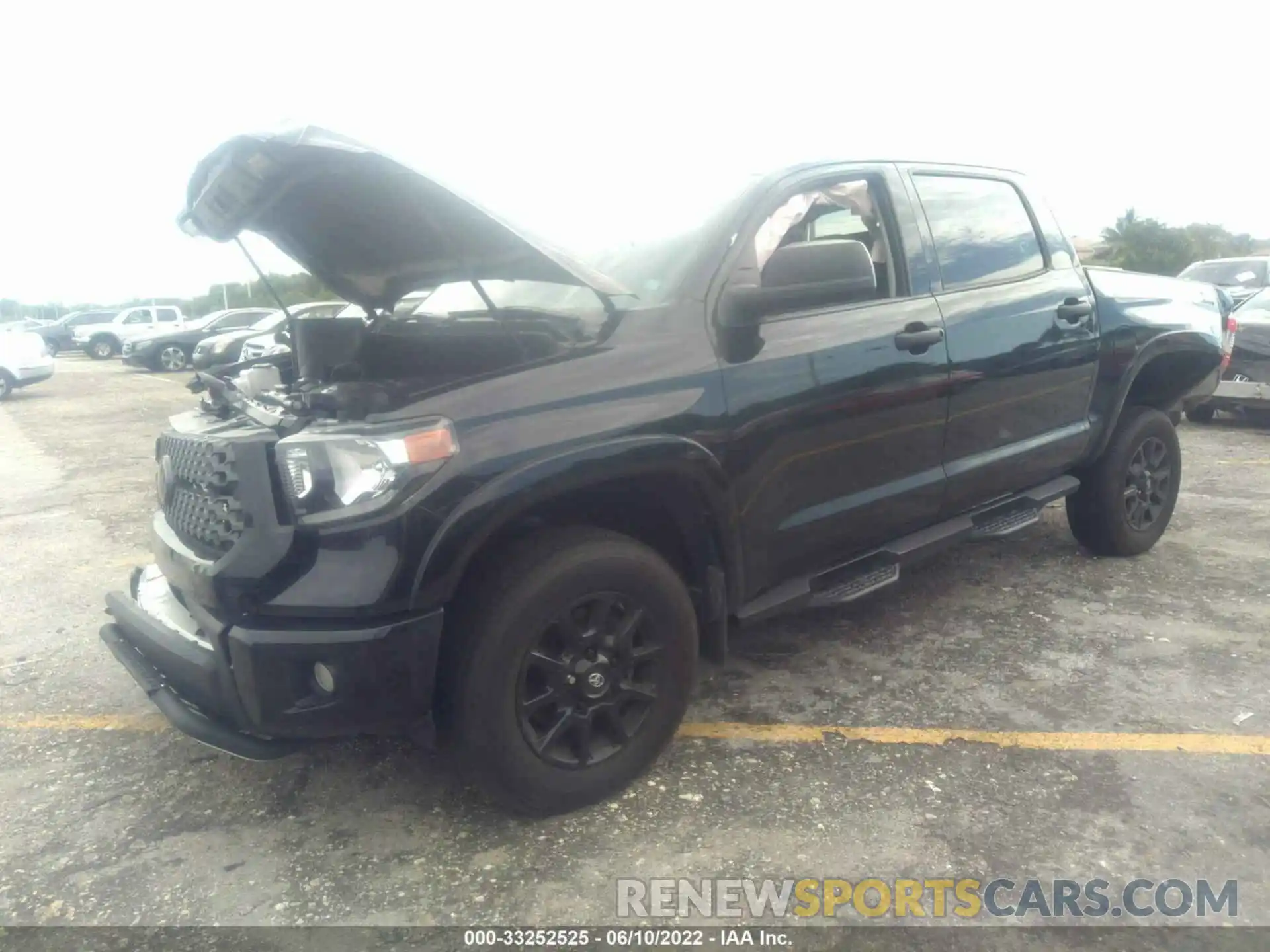 2 Photograph of a damaged car 5TFDY5F1XMX962469 TOYOTA TUNDRA 4WD 2021