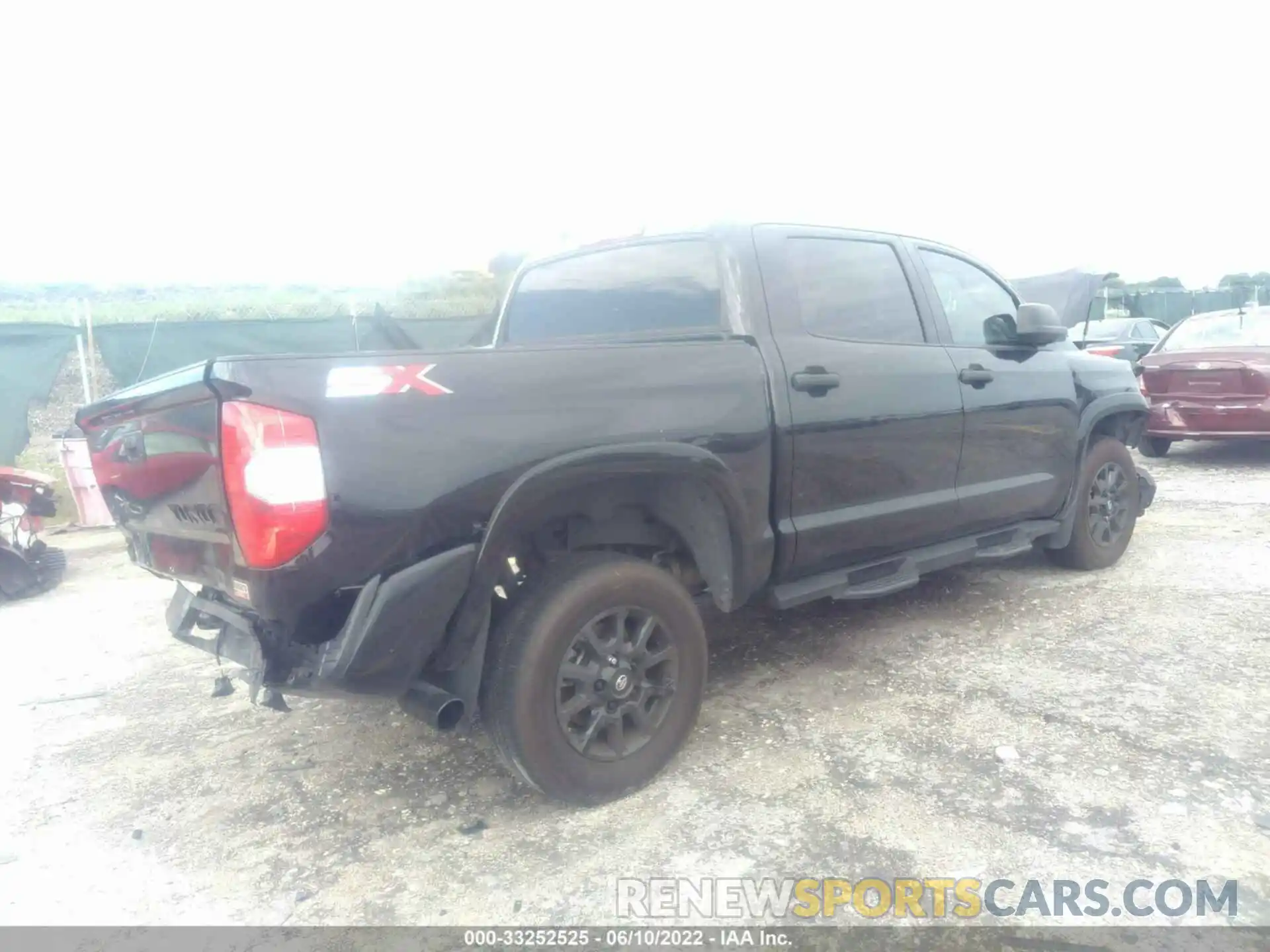 4 Фотография поврежденного автомобиля 5TFDY5F1XMX962469 TOYOTA TUNDRA 4WD 2021