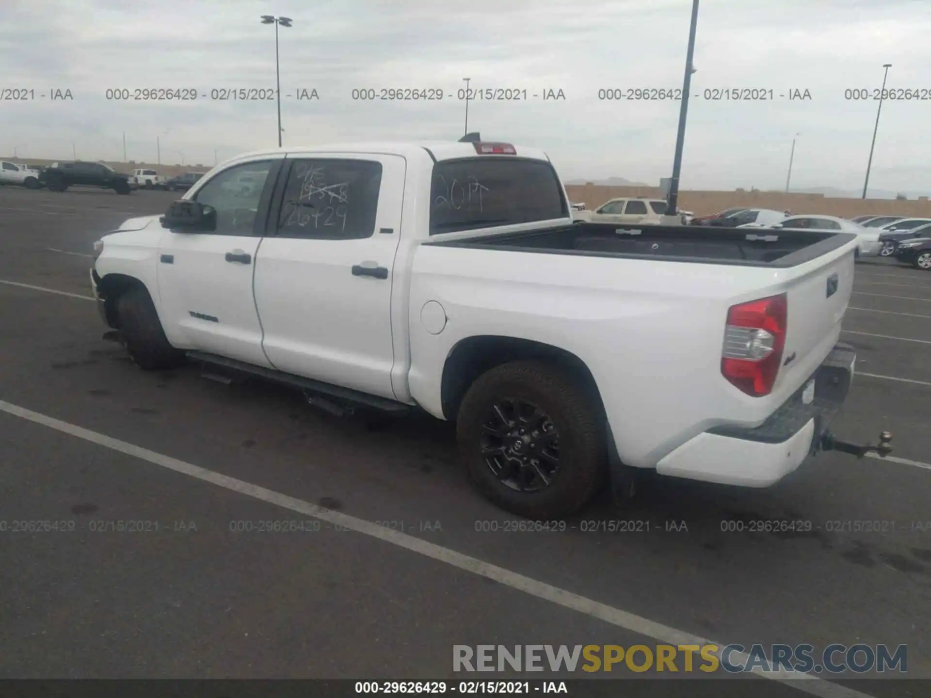 3 Photograph of a damaged car 5TFDY5F1XMX967638 TOYOTA TUNDRA 4WD 2021