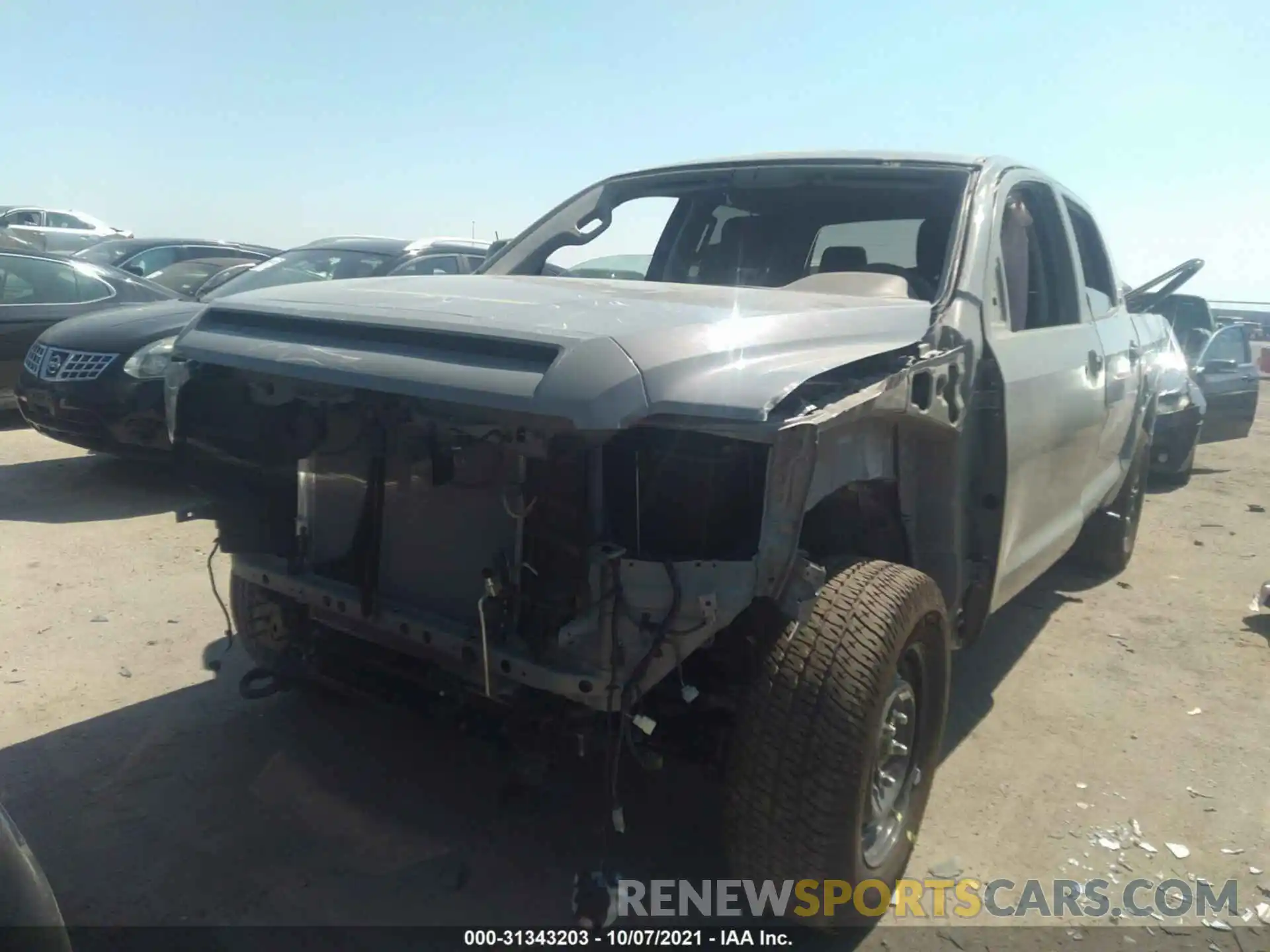 6 Photograph of a damaged car 5TFDY5F1XMX972581 TOYOTA TUNDRA 4WD 2021