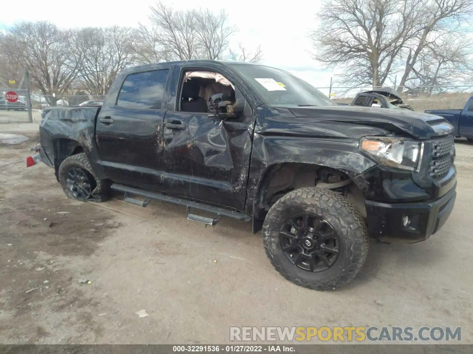 1 Photograph of a damaged car 5TFDY5F1XMX989610 TOYOTA TUNDRA 4WD 2021