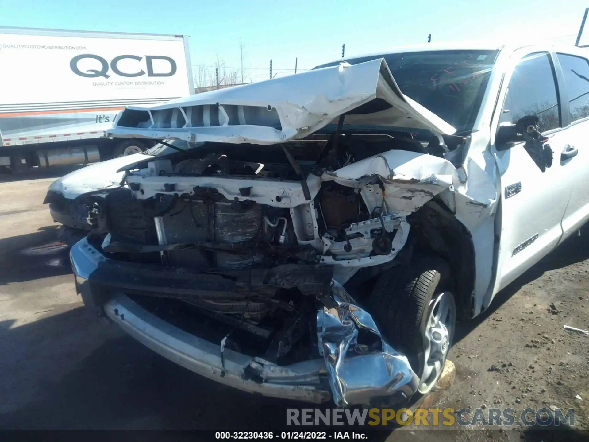 6 Photograph of a damaged car 5TFDY5F1XMX989669 TOYOTA TUNDRA 4WD 2021