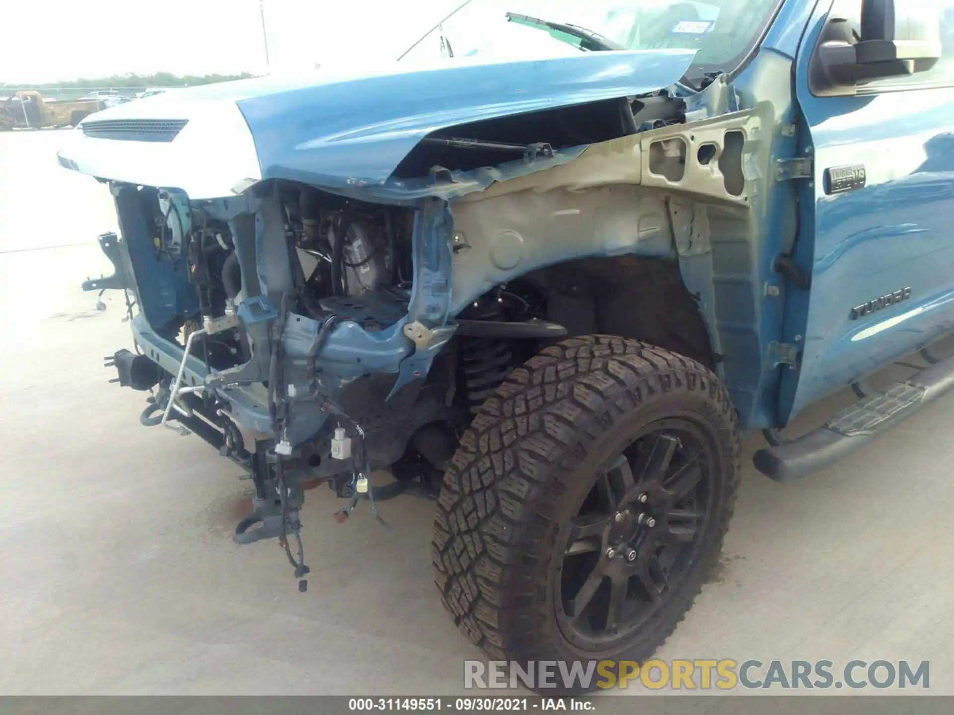 6 Photograph of a damaged car 5TFDY5F1XMX990952 TOYOTA TUNDRA 4WD 2021